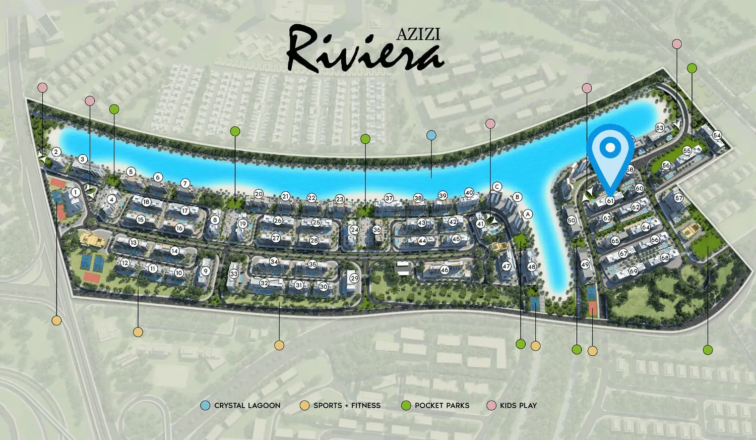 Riviera 61 Master Plan
