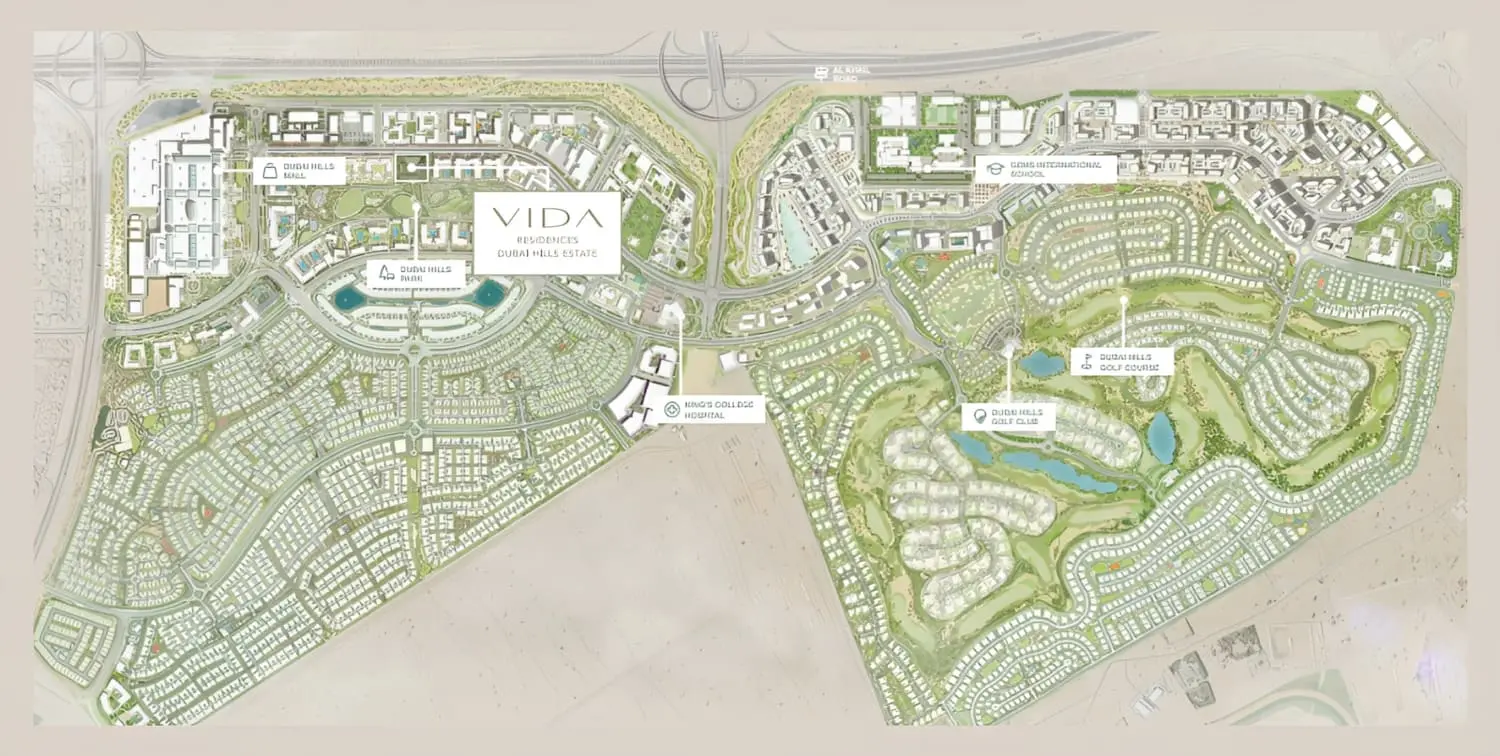 Vida by Emaar Master Plan