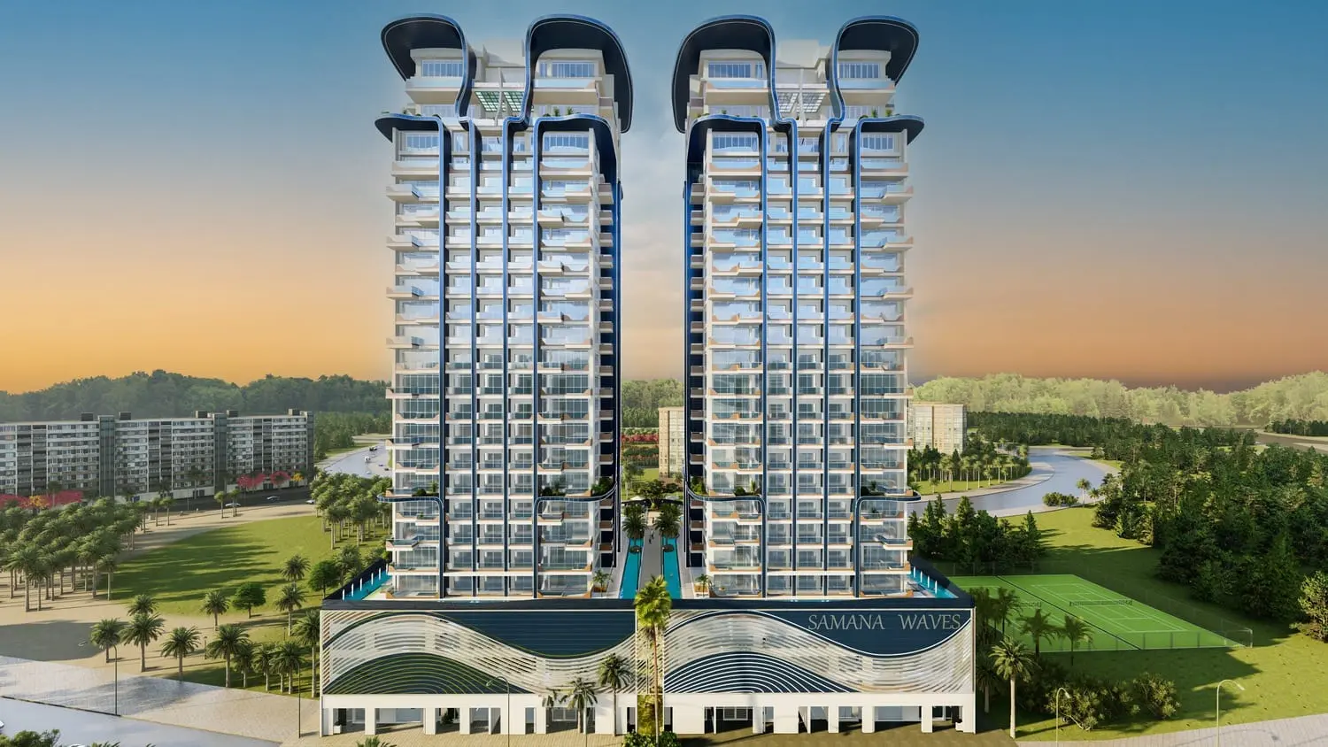 Samana Waves Phase II in Jumeirah Village Circle (JVC) by Samana