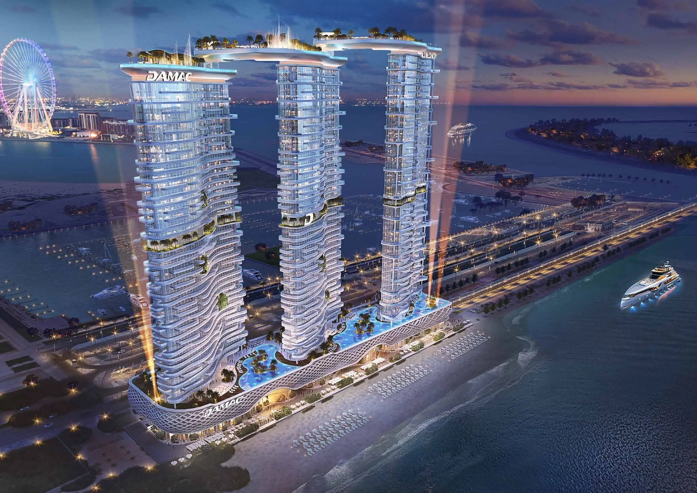 Damac Bay in Dubai Harbour by DAMAC