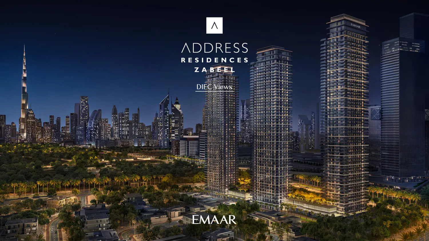 Address Residences Zabeel in Dubai International Financial Centre (DIFC) by EMAAR