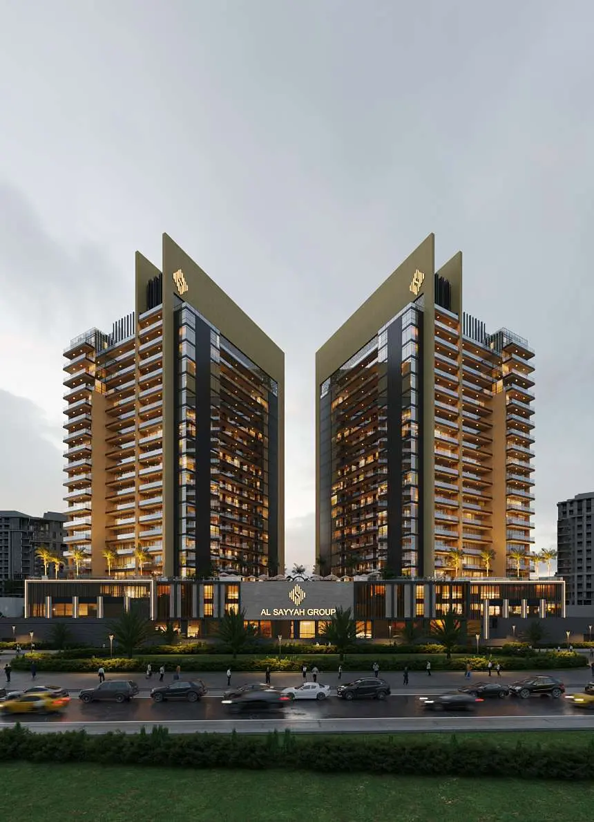 Butterfly Towers in Arjan by Al Sayyah Group