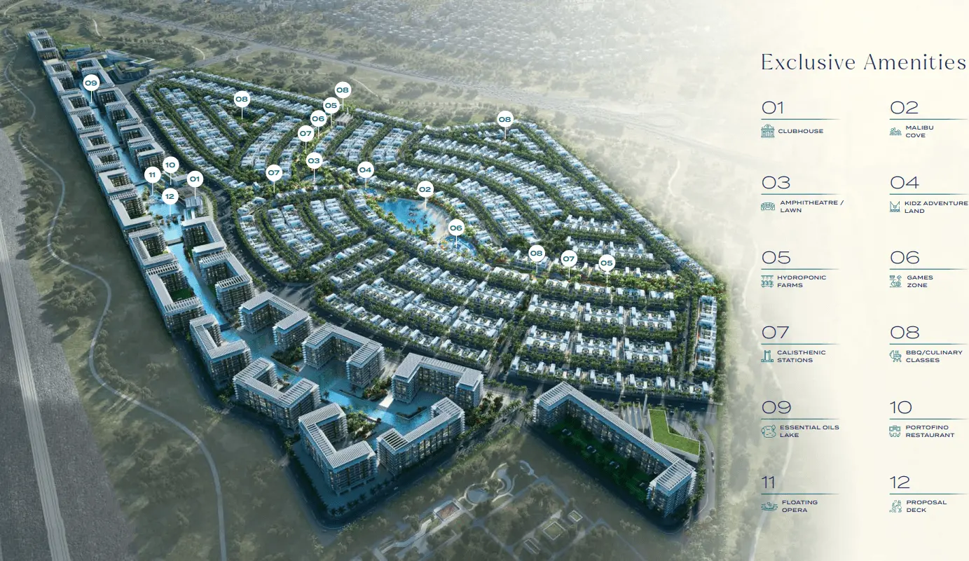 Riverside by Damac Master Plan