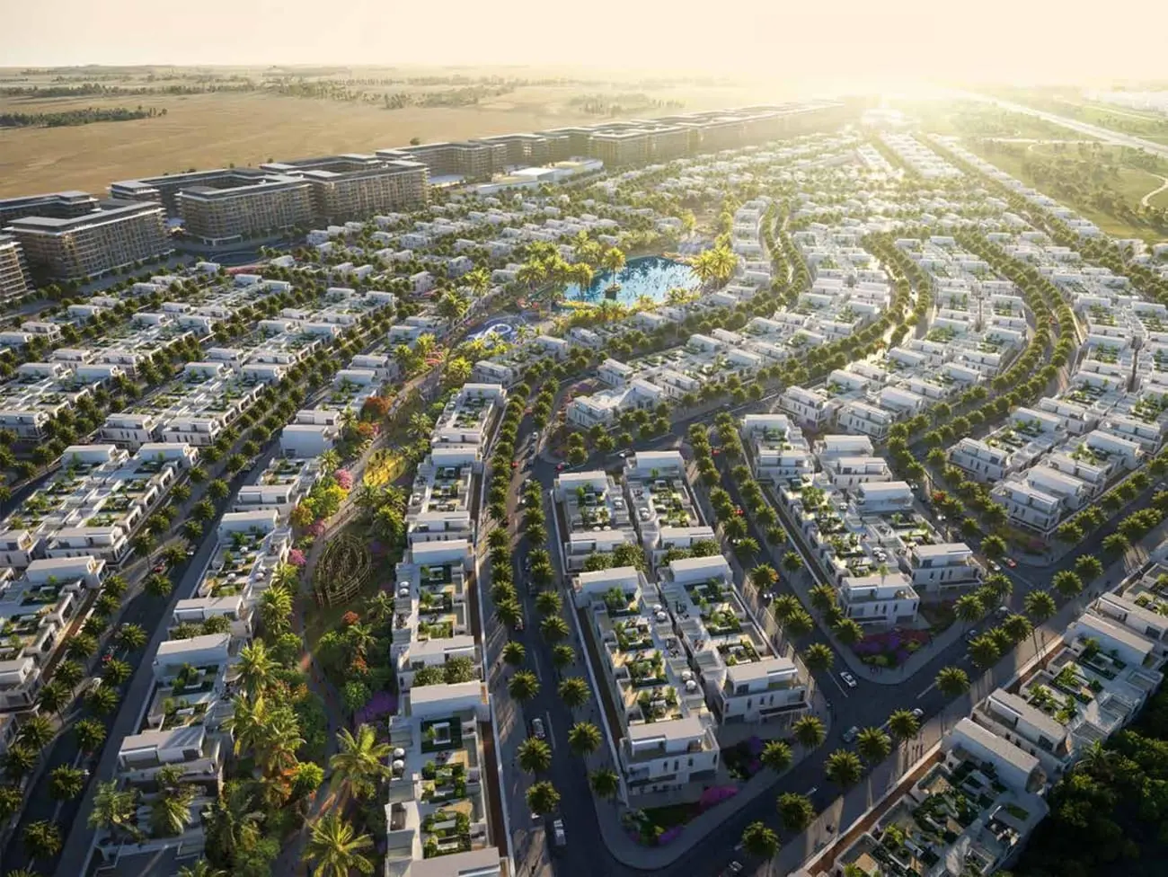 Riverside by Damac Master Plan 2
