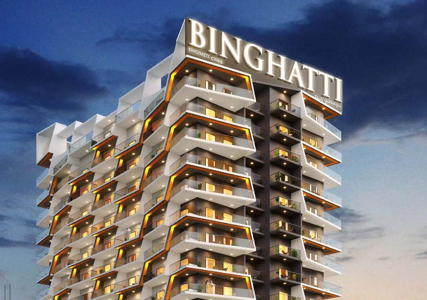 Binghatti Canal in Business Bay by Binghatti