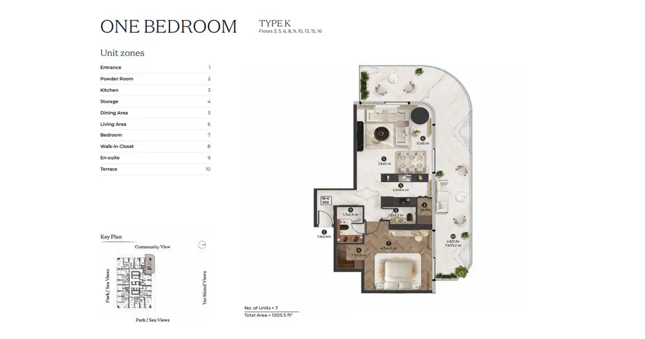Type K floor plan