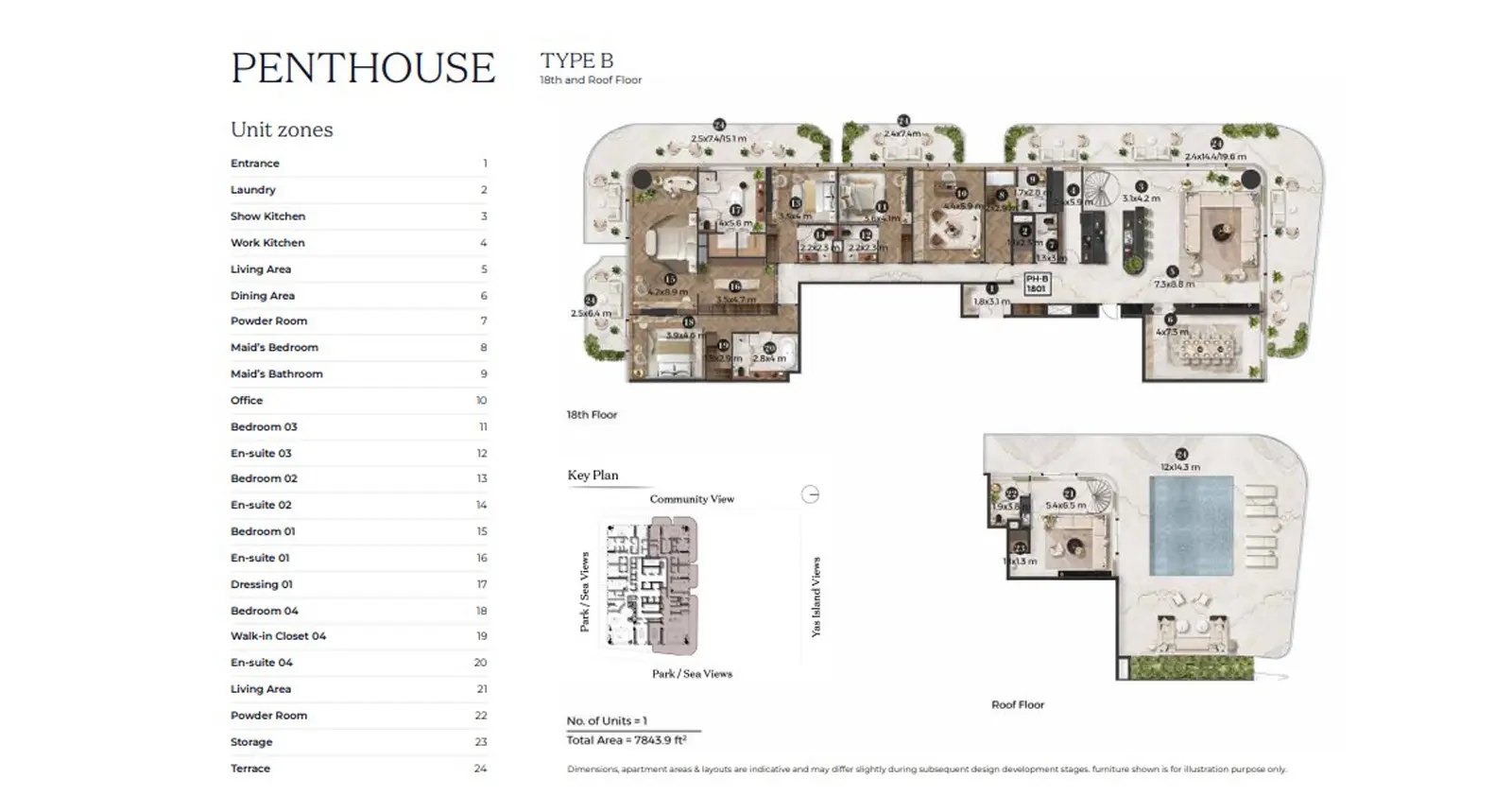 Type B floor plan