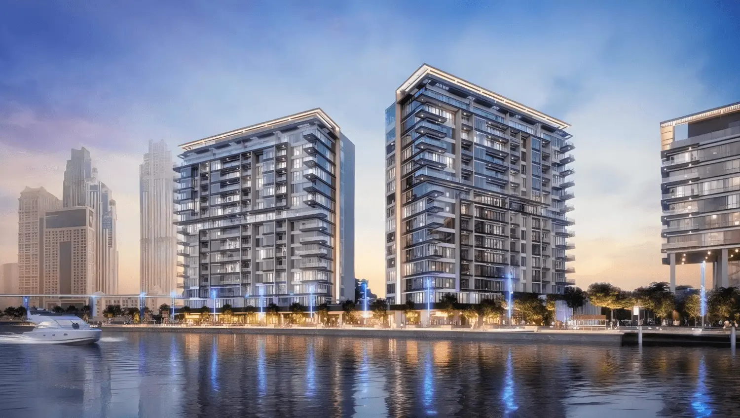 Canal Front Residences in Dubai Water Canal by Meydan