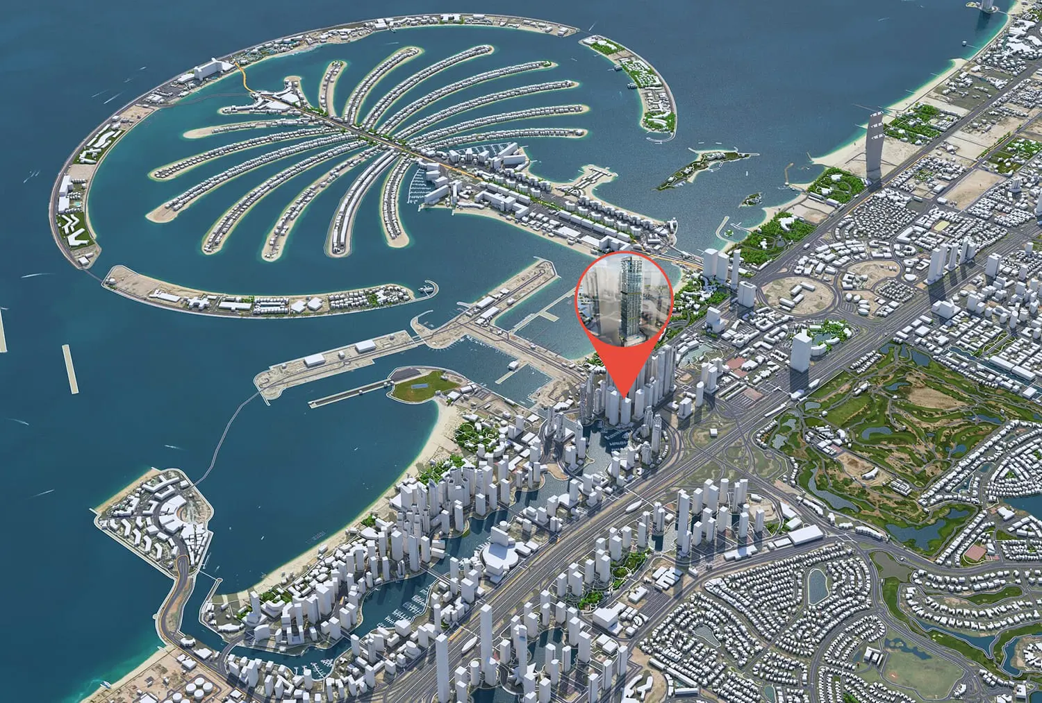 Kempinski Marina Residences Master Plan