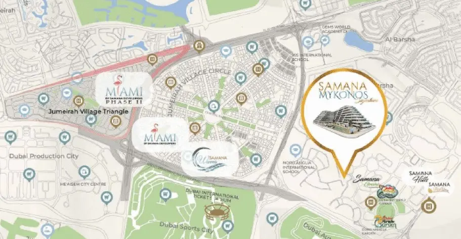 Samana Mykonos Signature Master Plan
