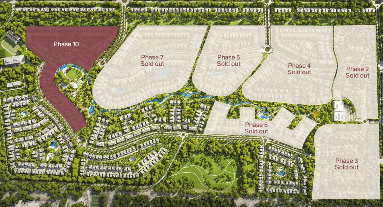 Nad Al Sheba Gardens 10 Master Plan