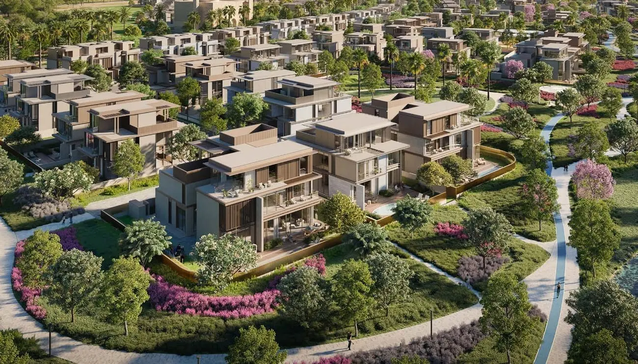 Nad Al Sheba Gardens 10 Master Plan 2