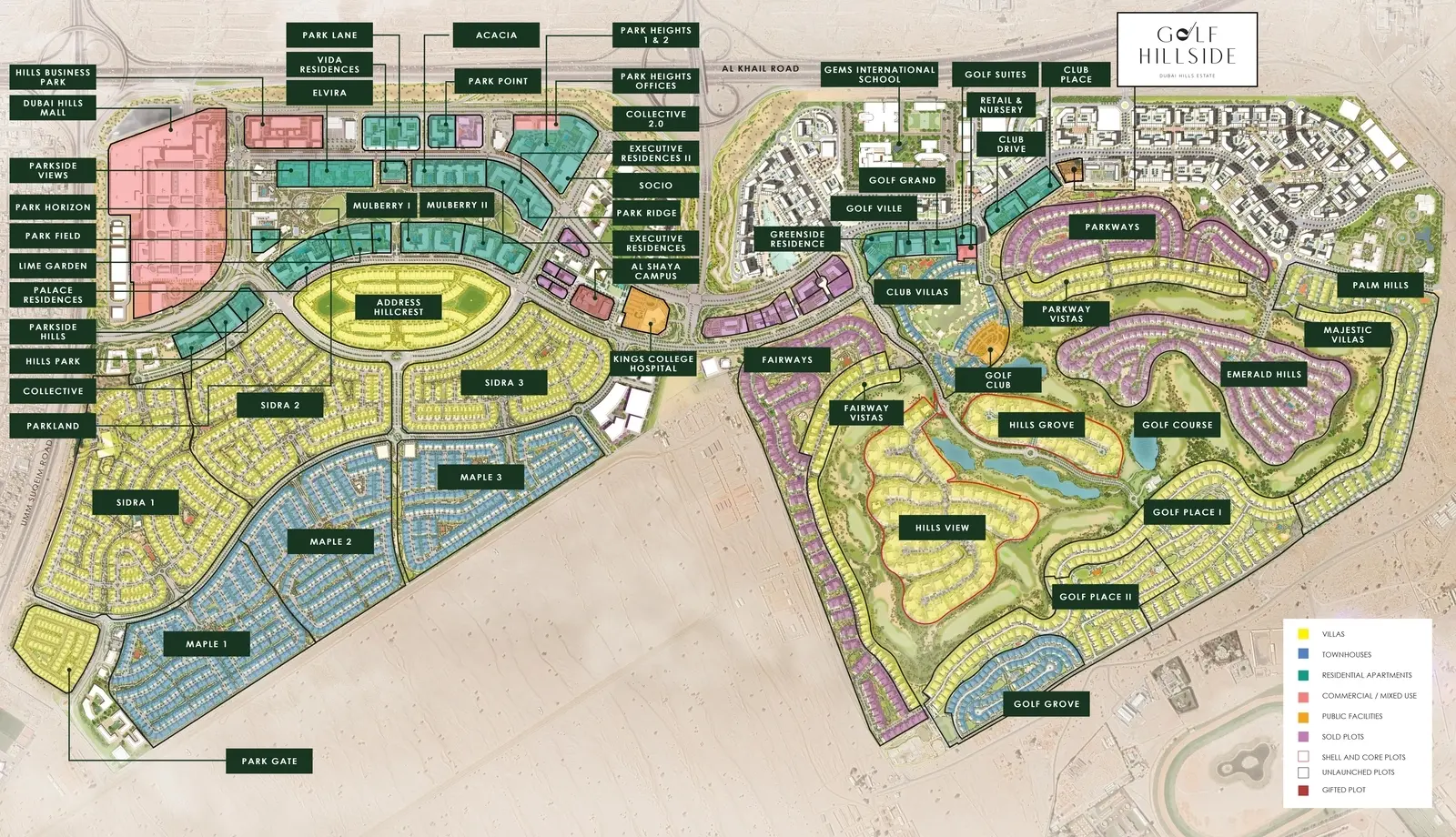 Golf Hillside Master Plan