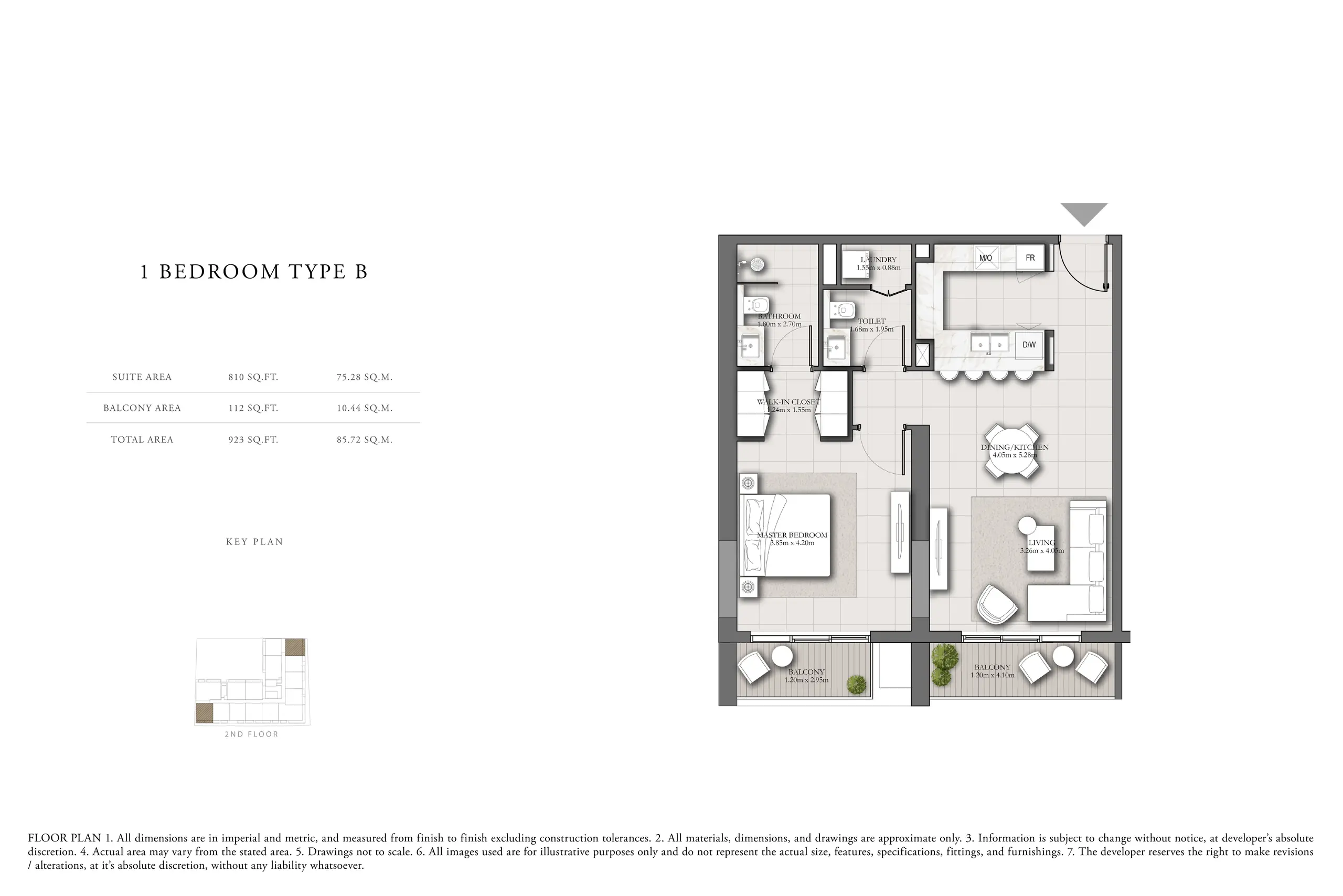 Type B floor plan