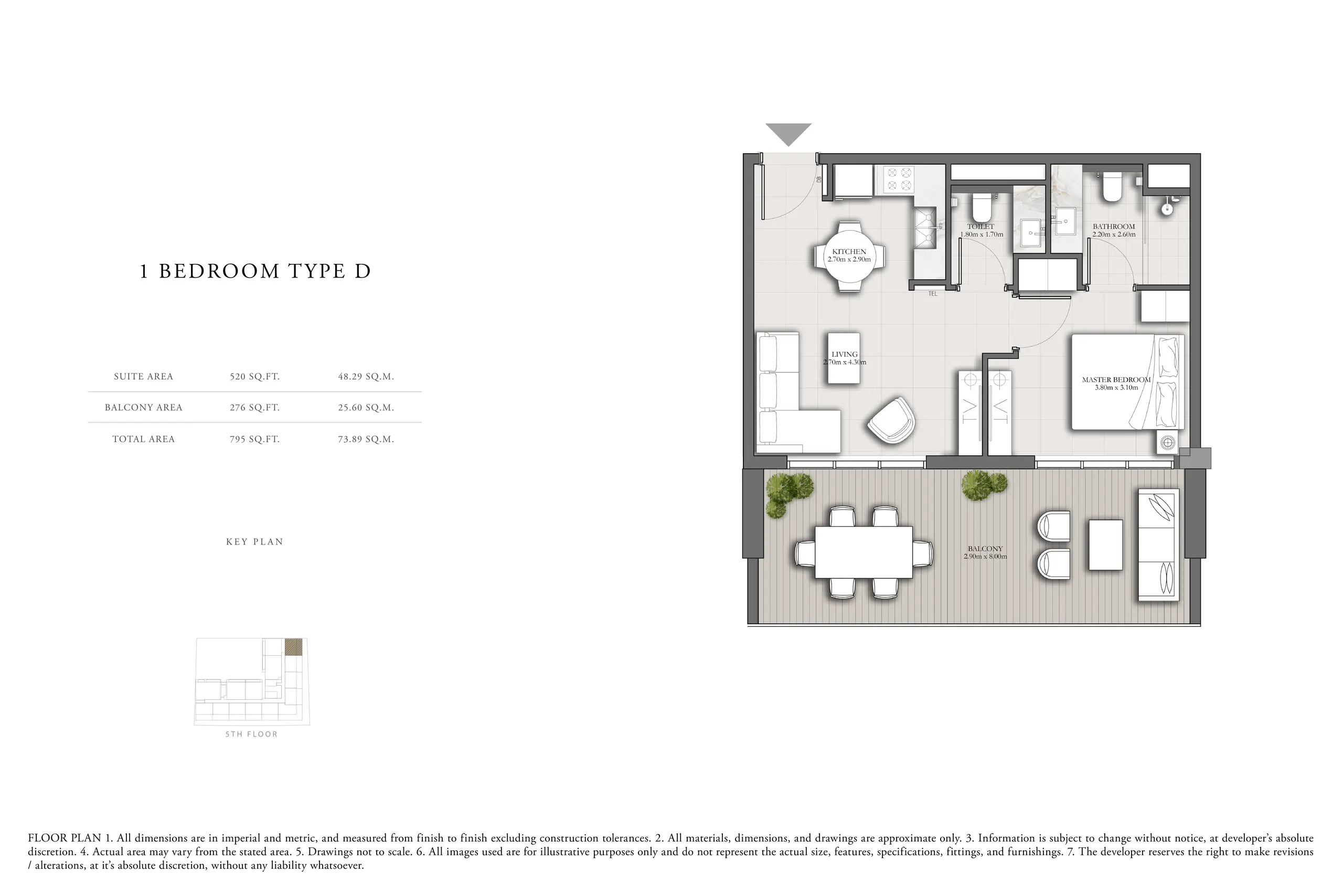 Type D floor plan