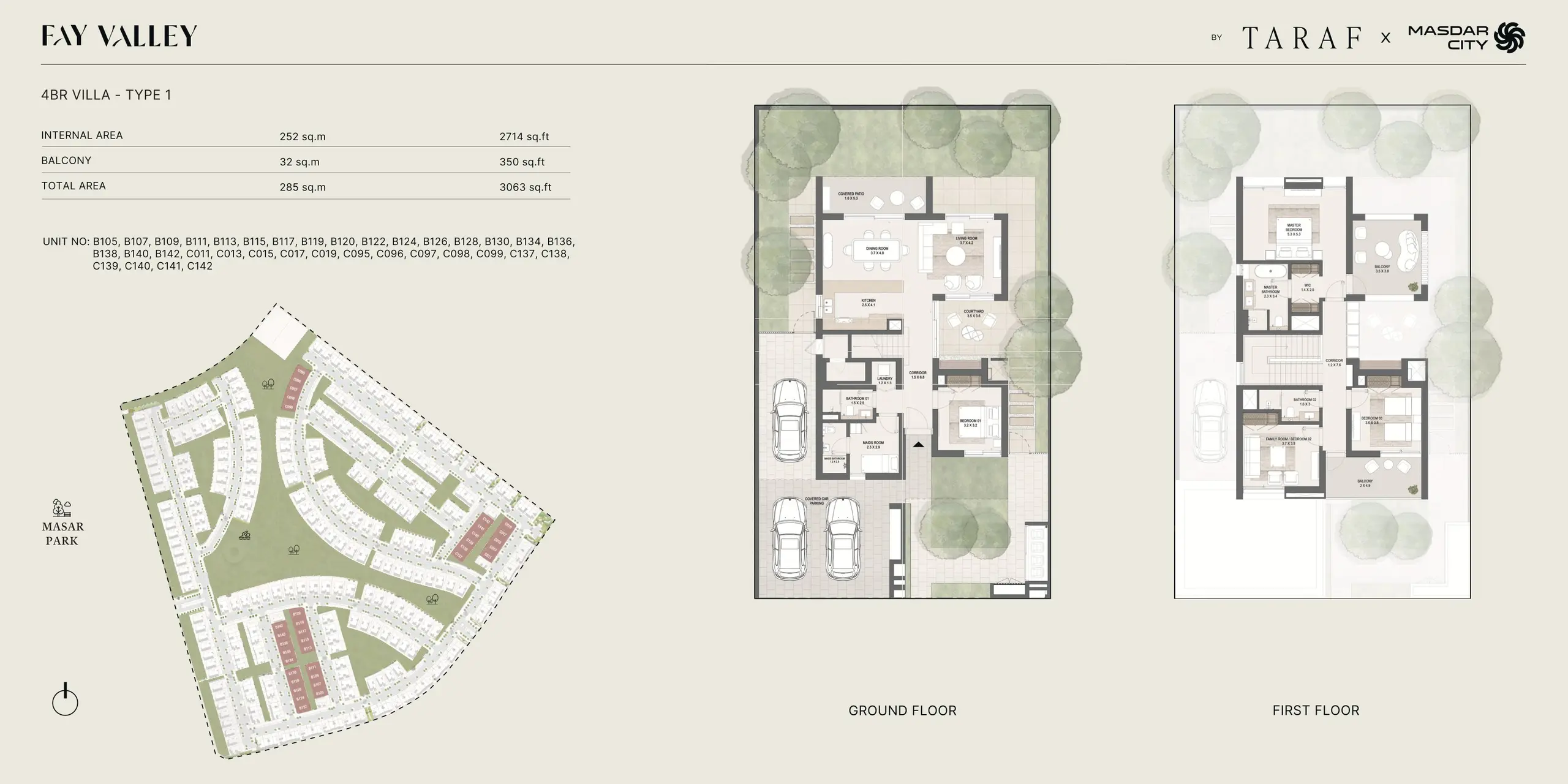 Type 1 floor plan