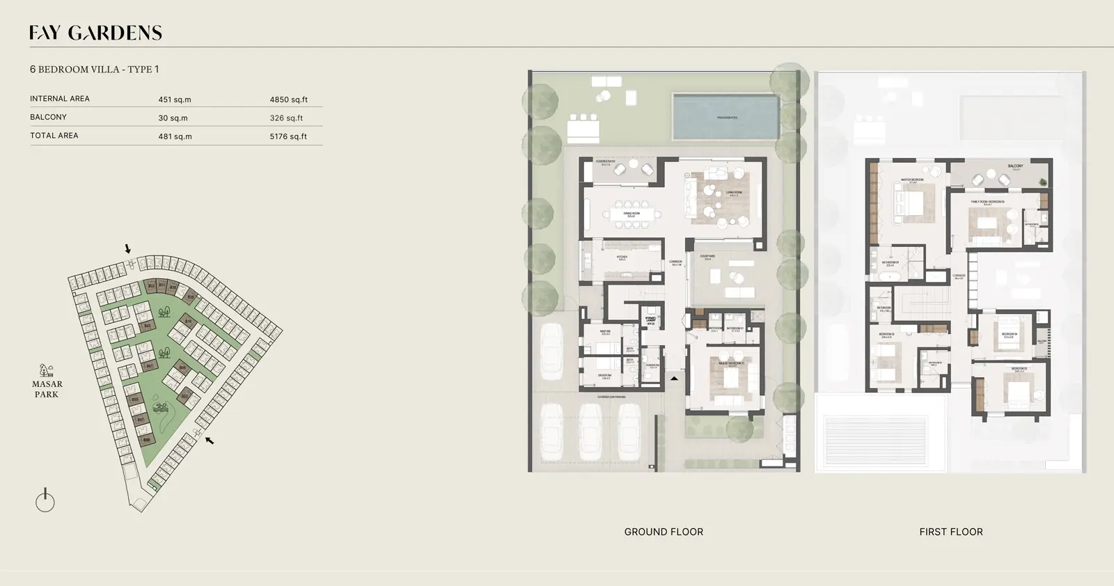 Type 1 floor plan