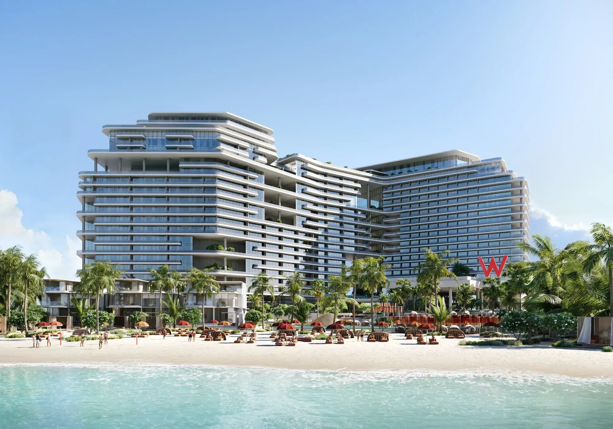 W Hotels and Residences Al Marjan Master Plan 2
