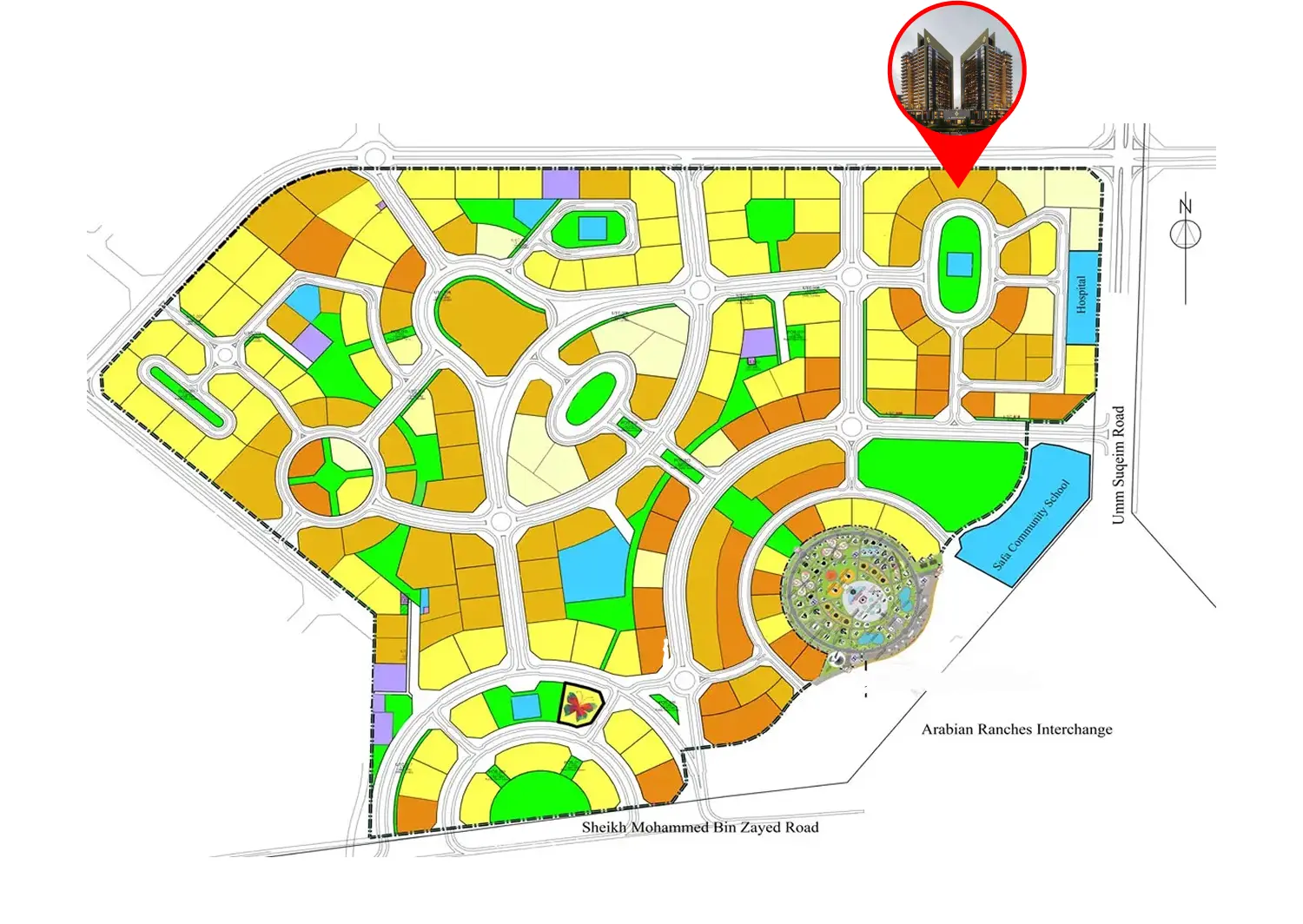 Butterfly Towers Master Plan