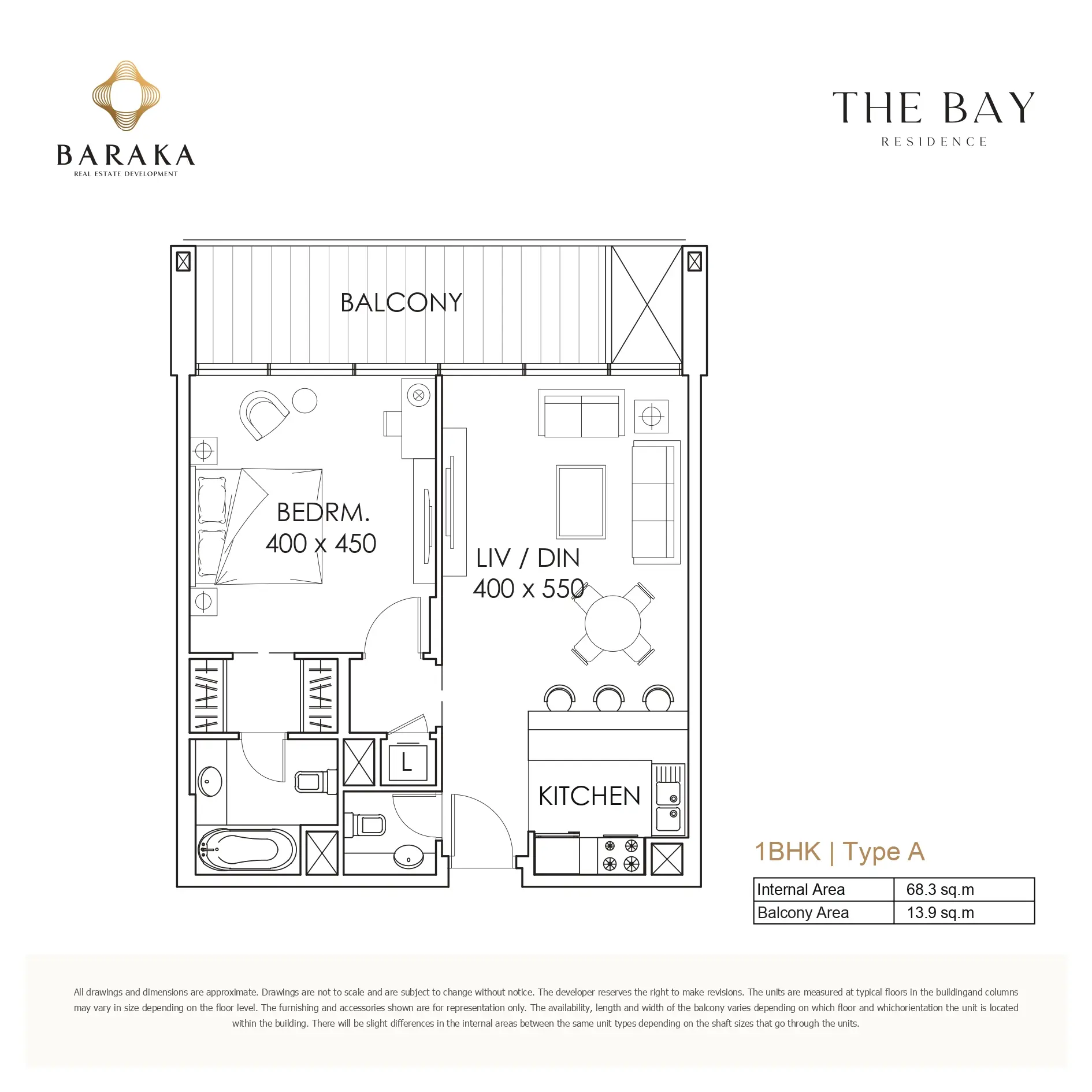Type A floor plan