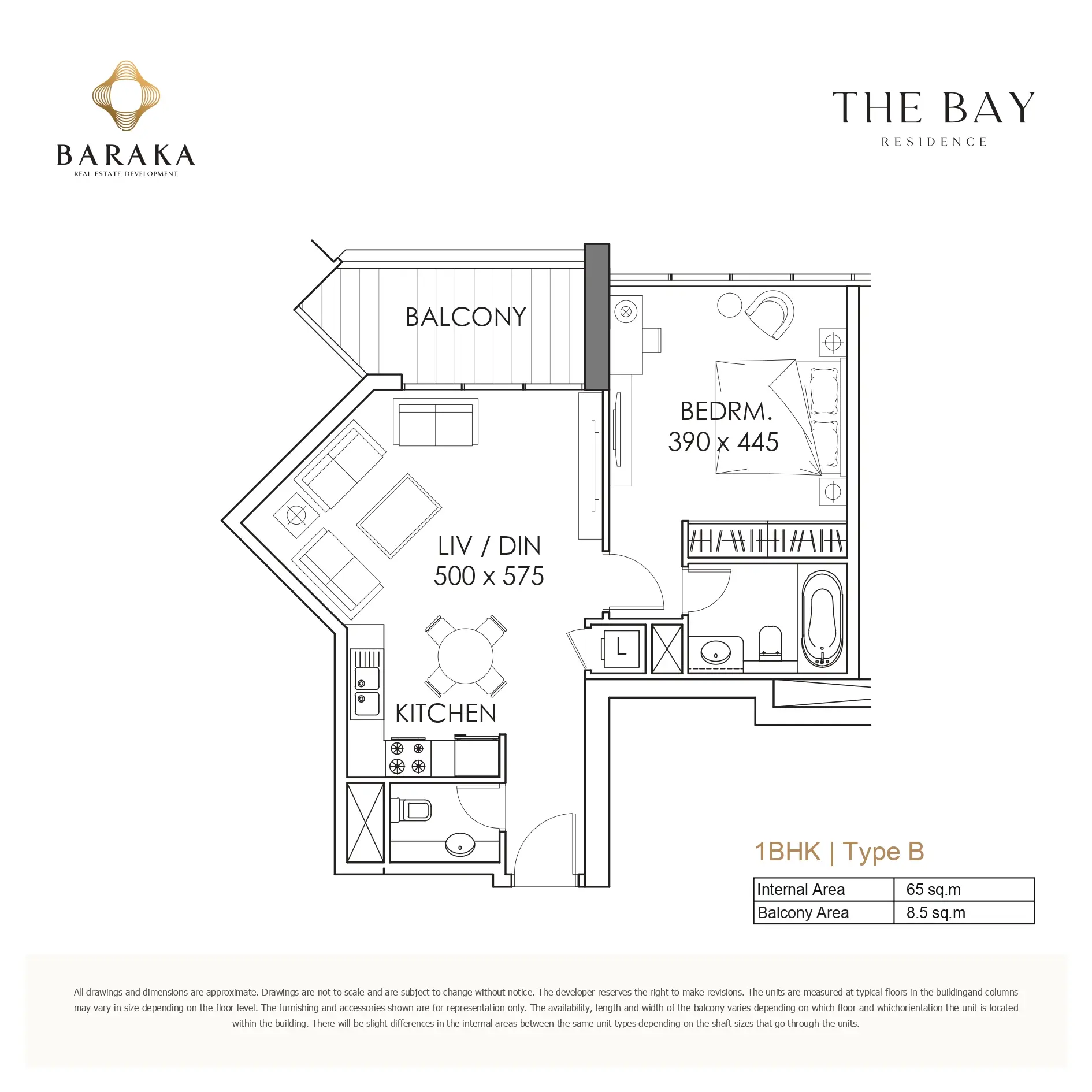 Type B floor plan