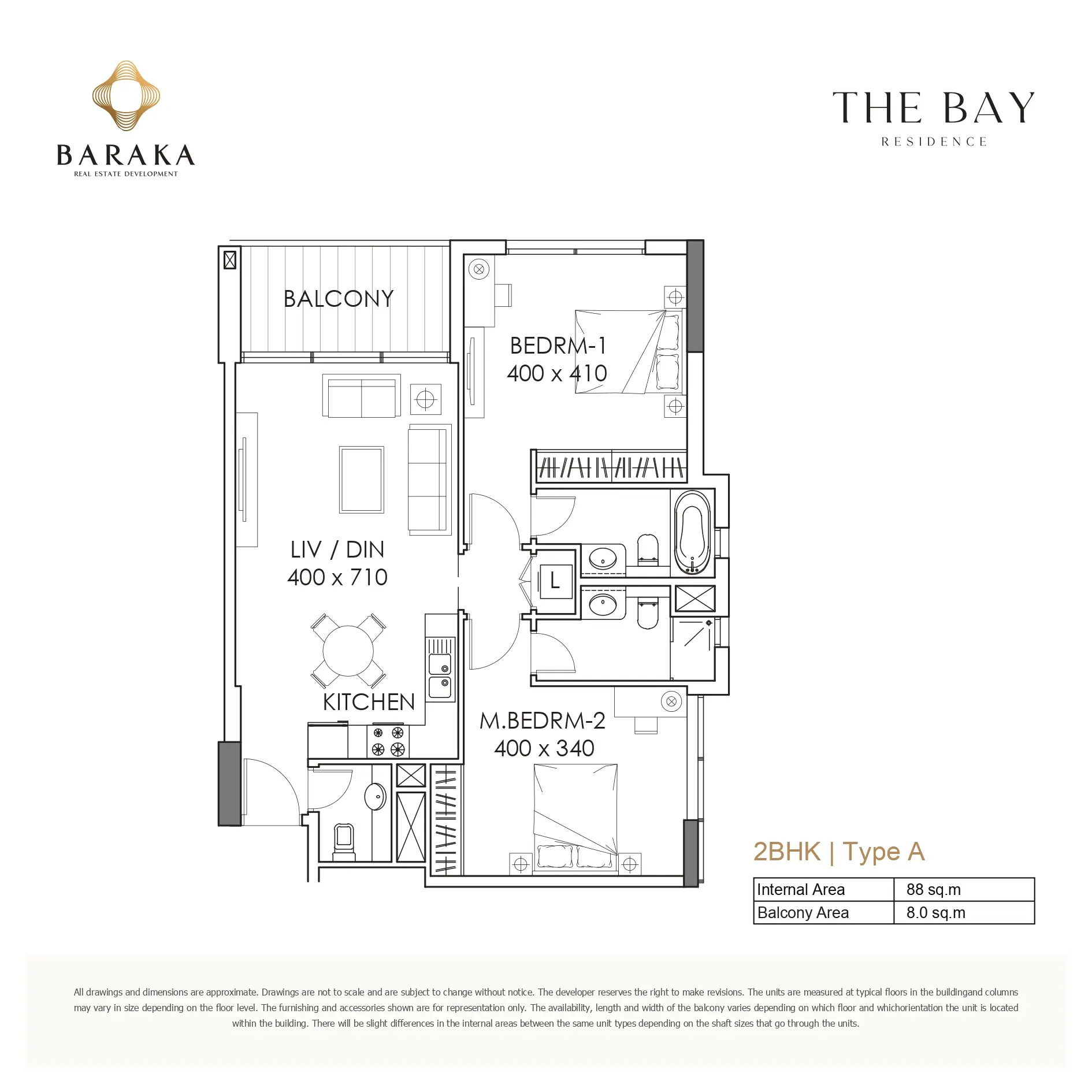 Type A floor plan