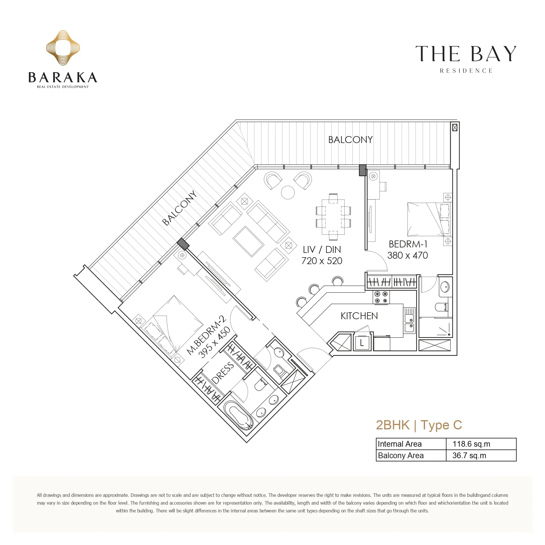 Type C floor plan