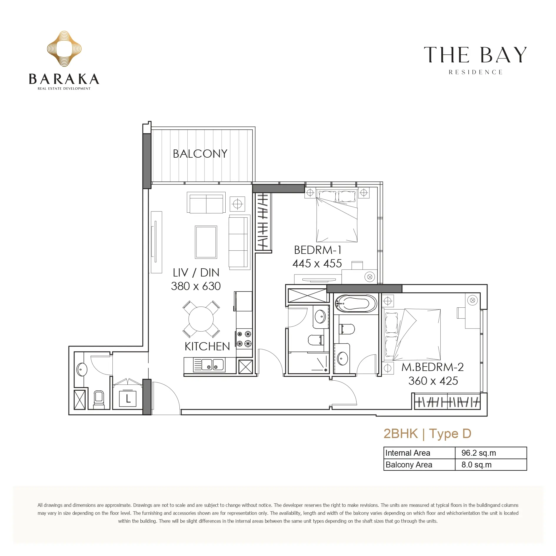 Type D floor plan
