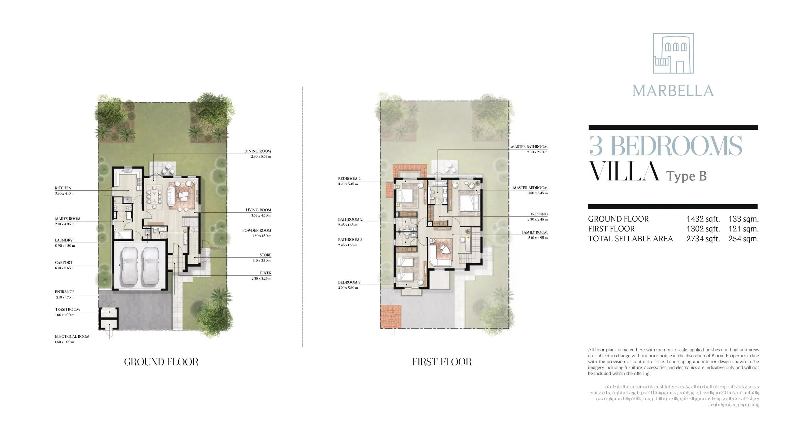 Type B floor plan
