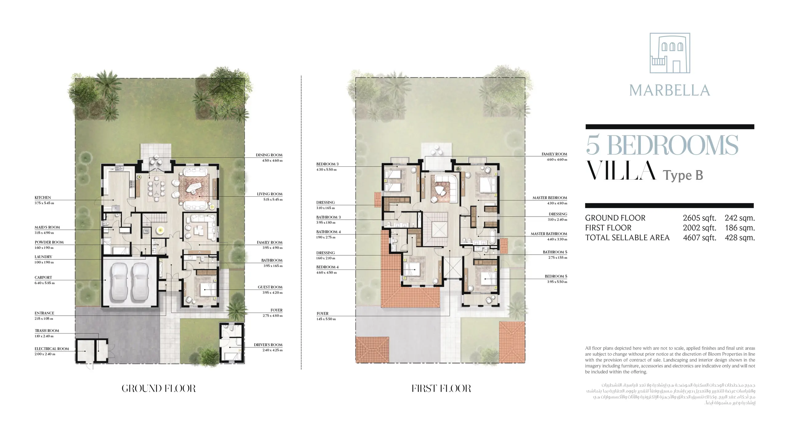 Type B floor plan