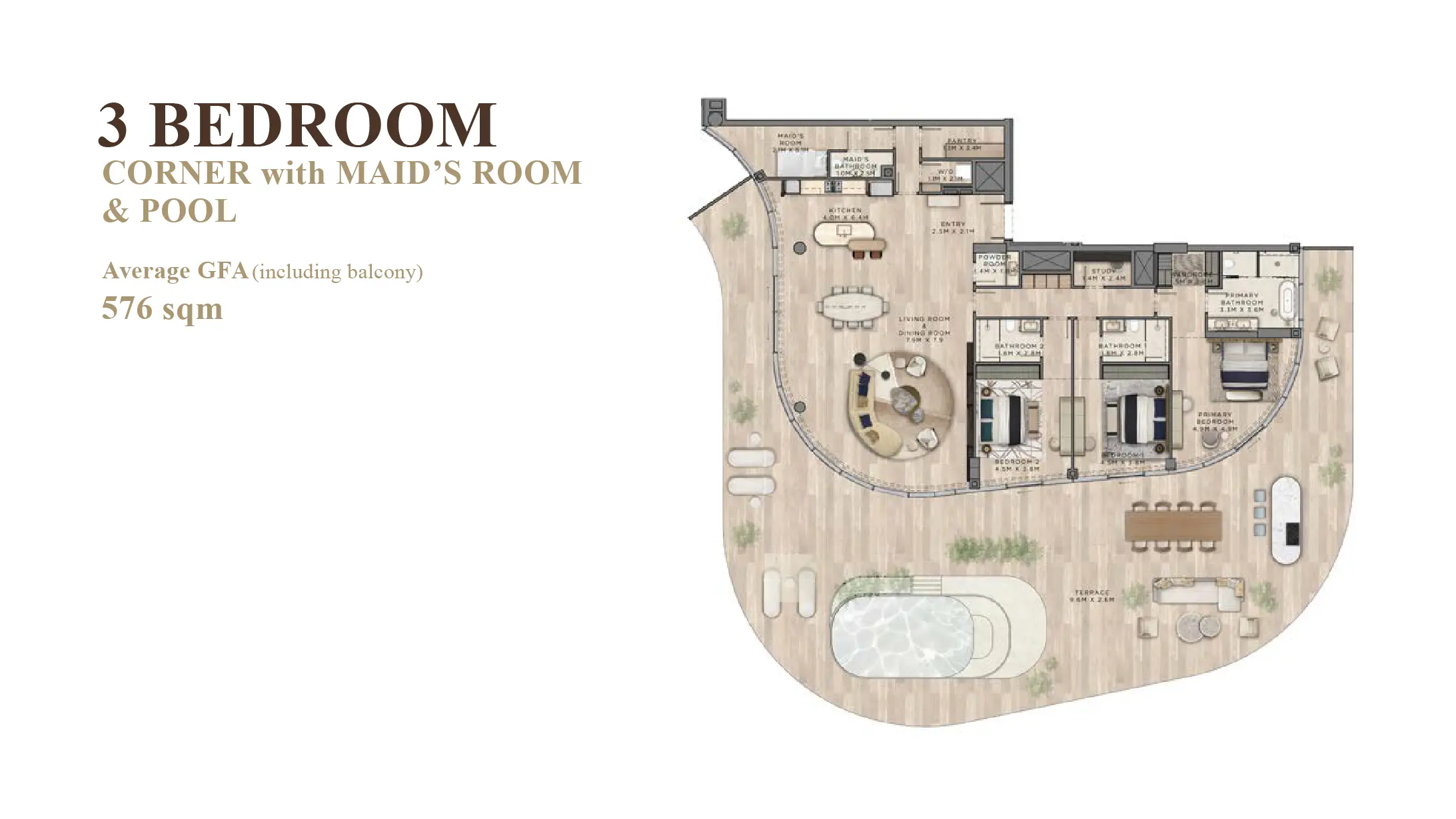 Type 2 floor plan
