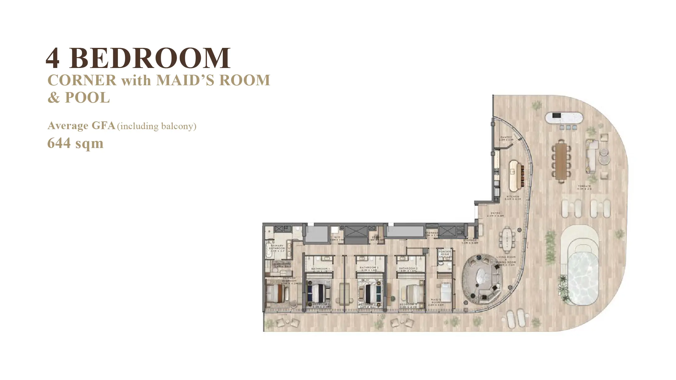 Type 1 floor plan