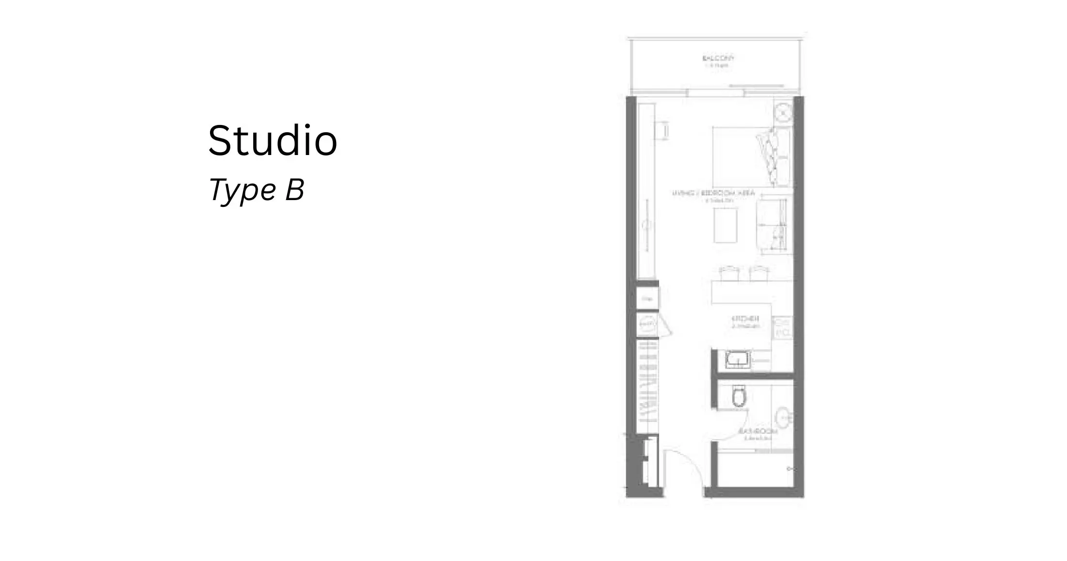 Type B floor plan