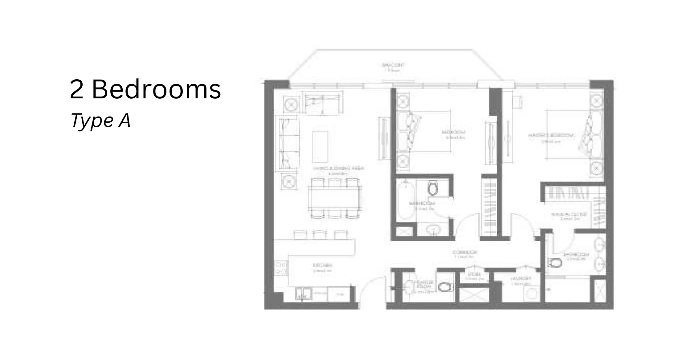 Type A floor plan