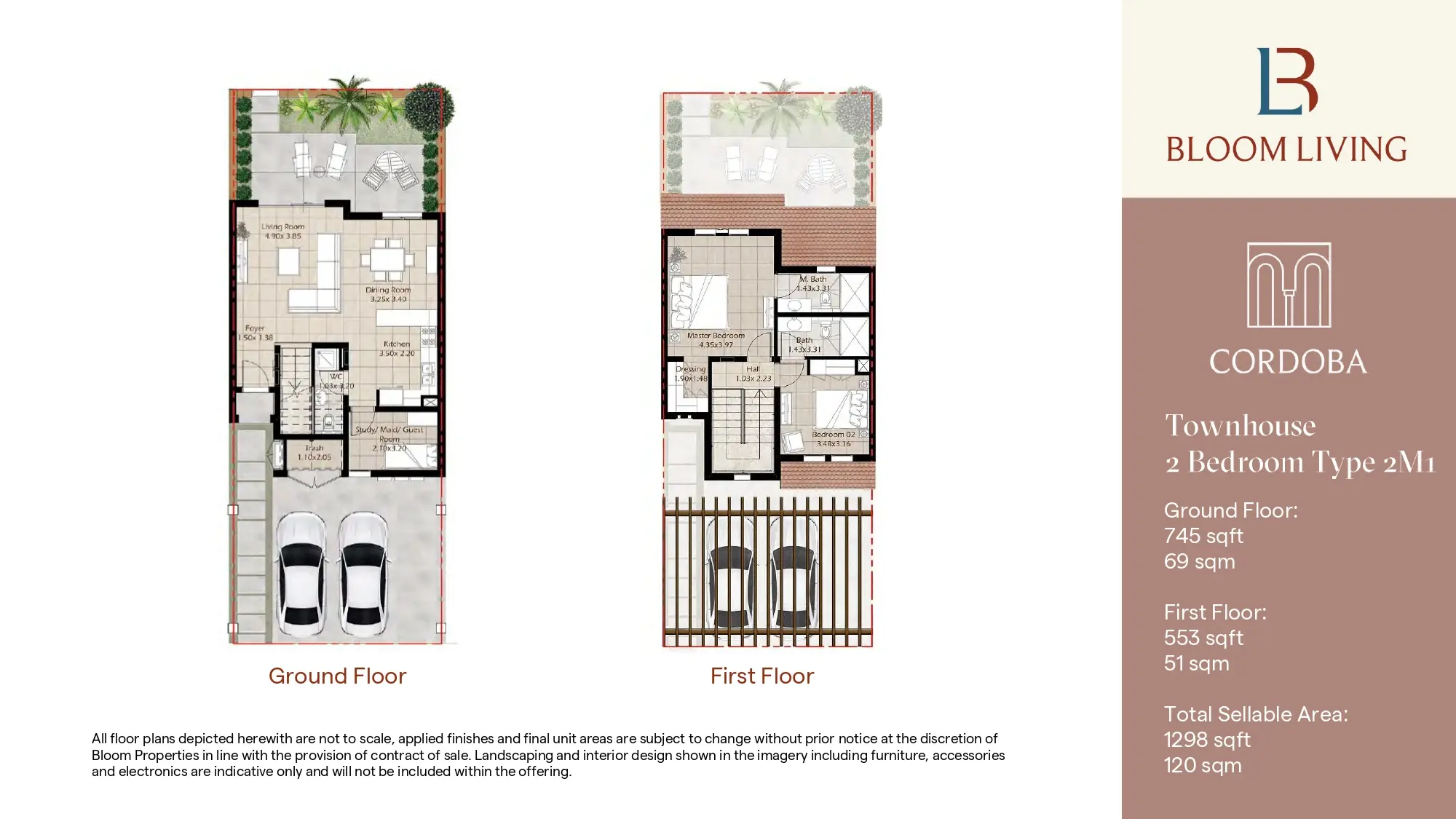 Type 2M1 floor plan