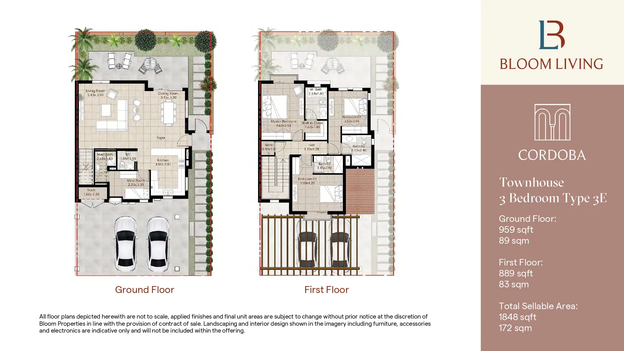 Type 3E floor plan
