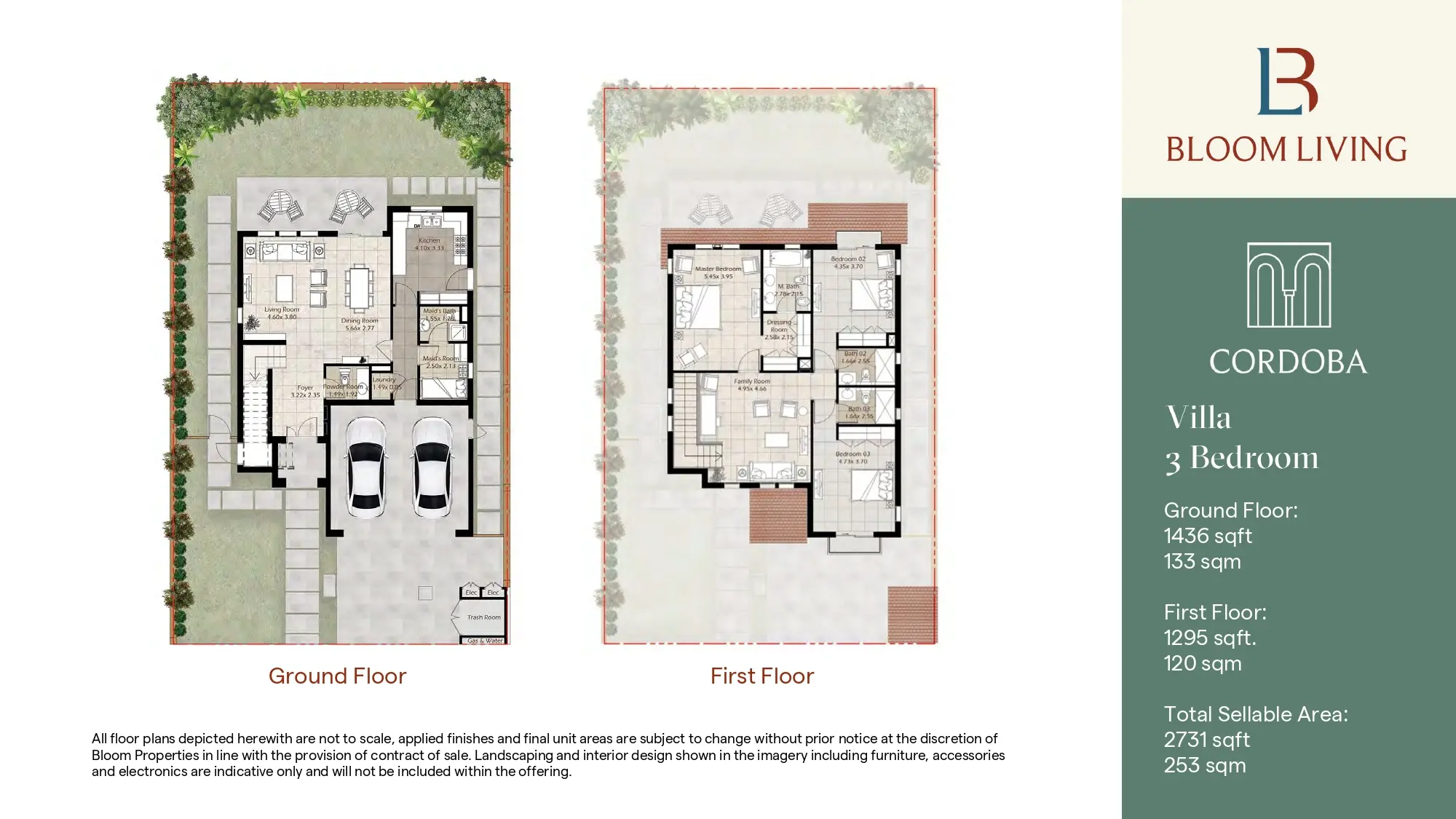 Villa floor plan