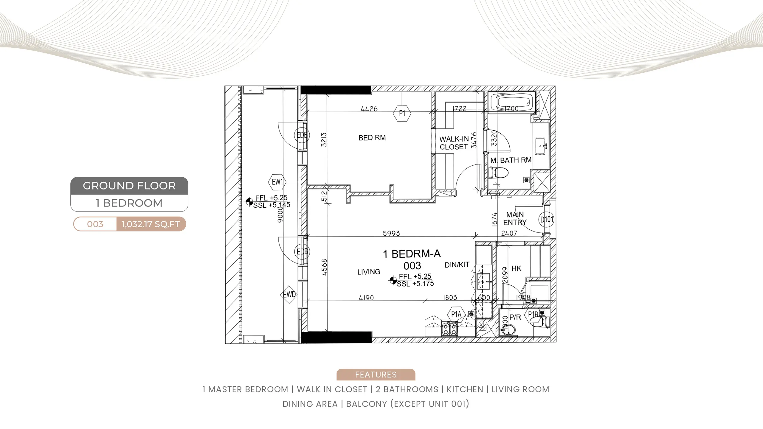 Type 2 floor plan