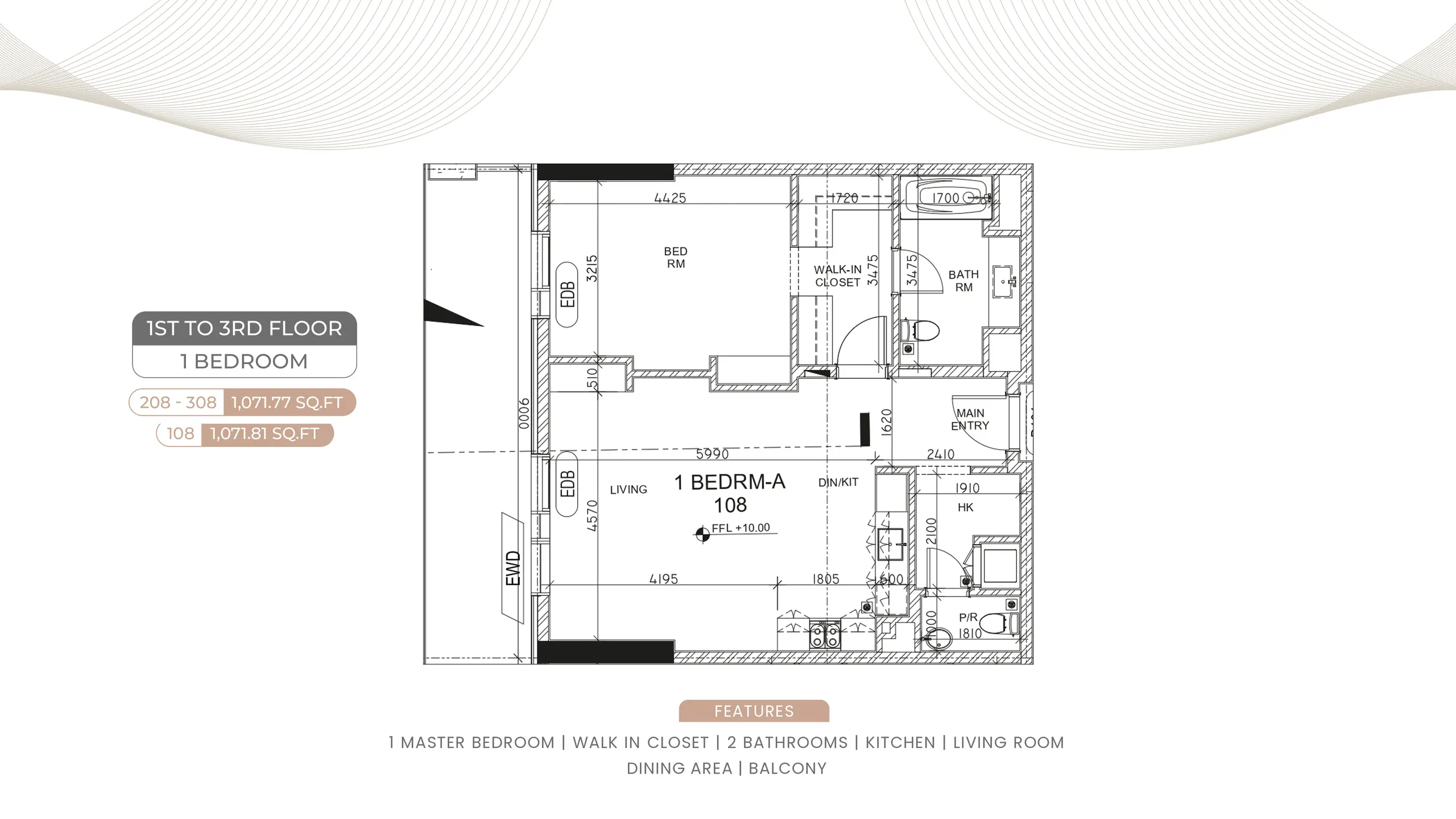 Type 6 floor plan