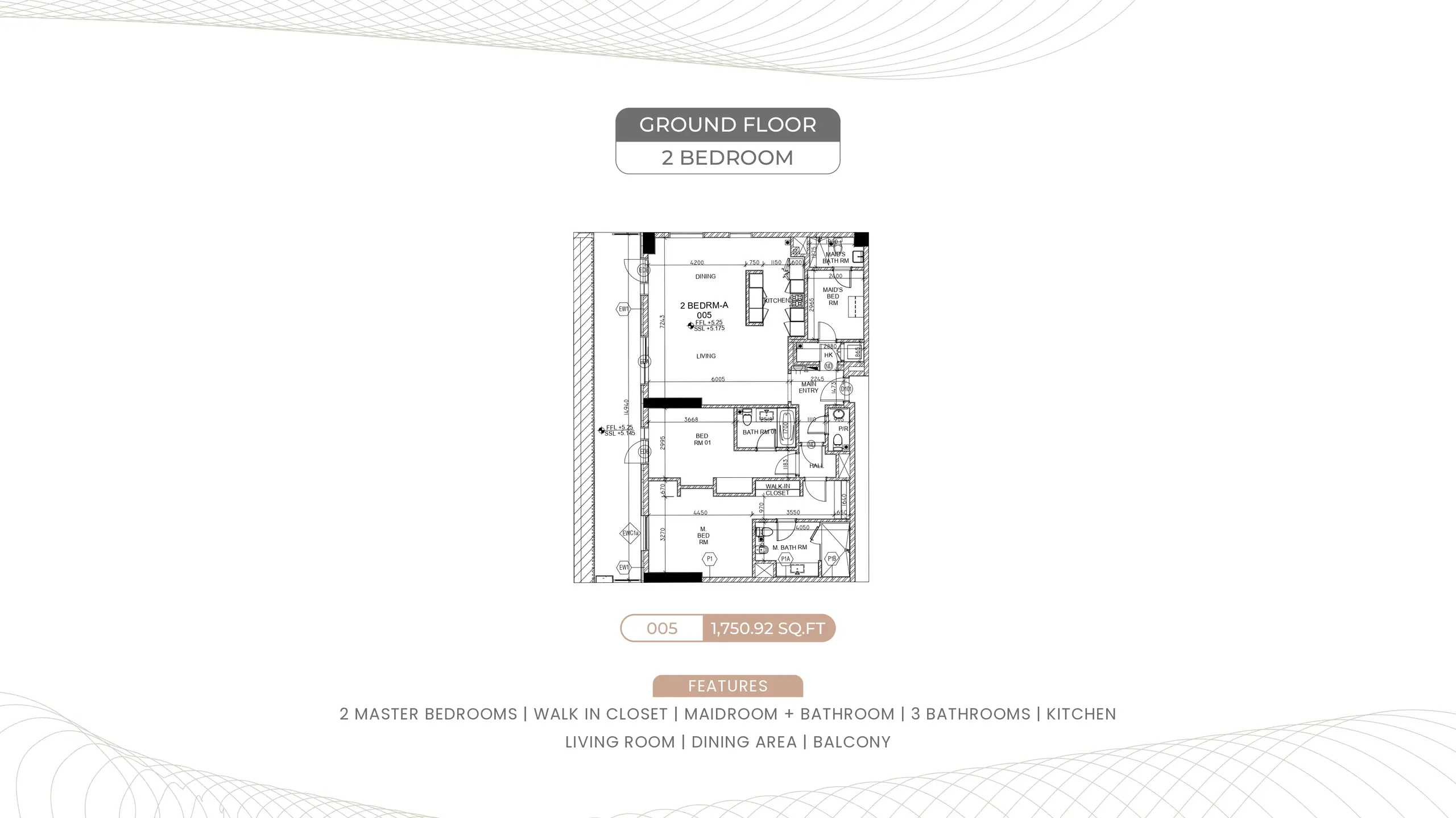 Type 1 floor plan