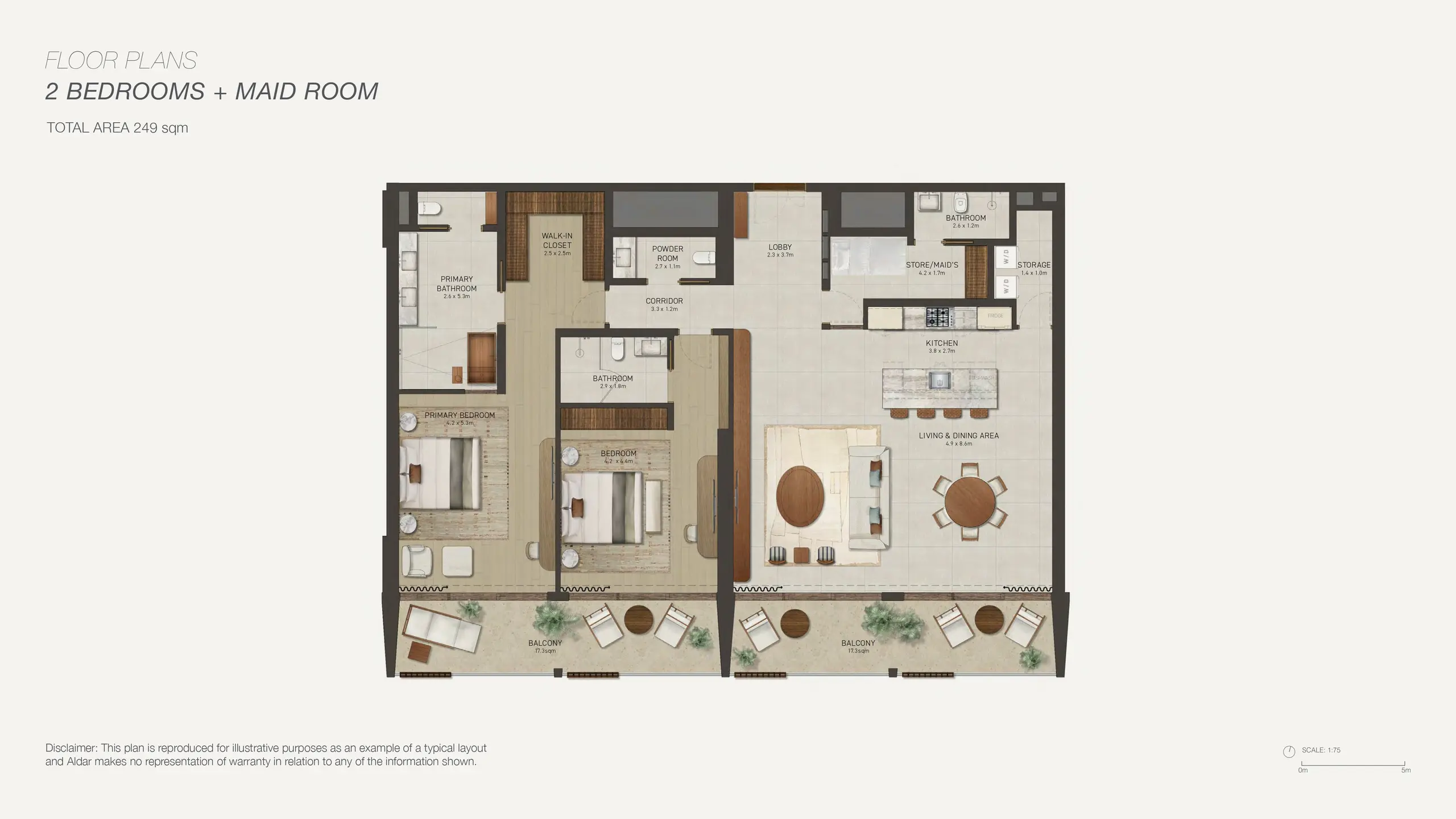Apartment floor plan