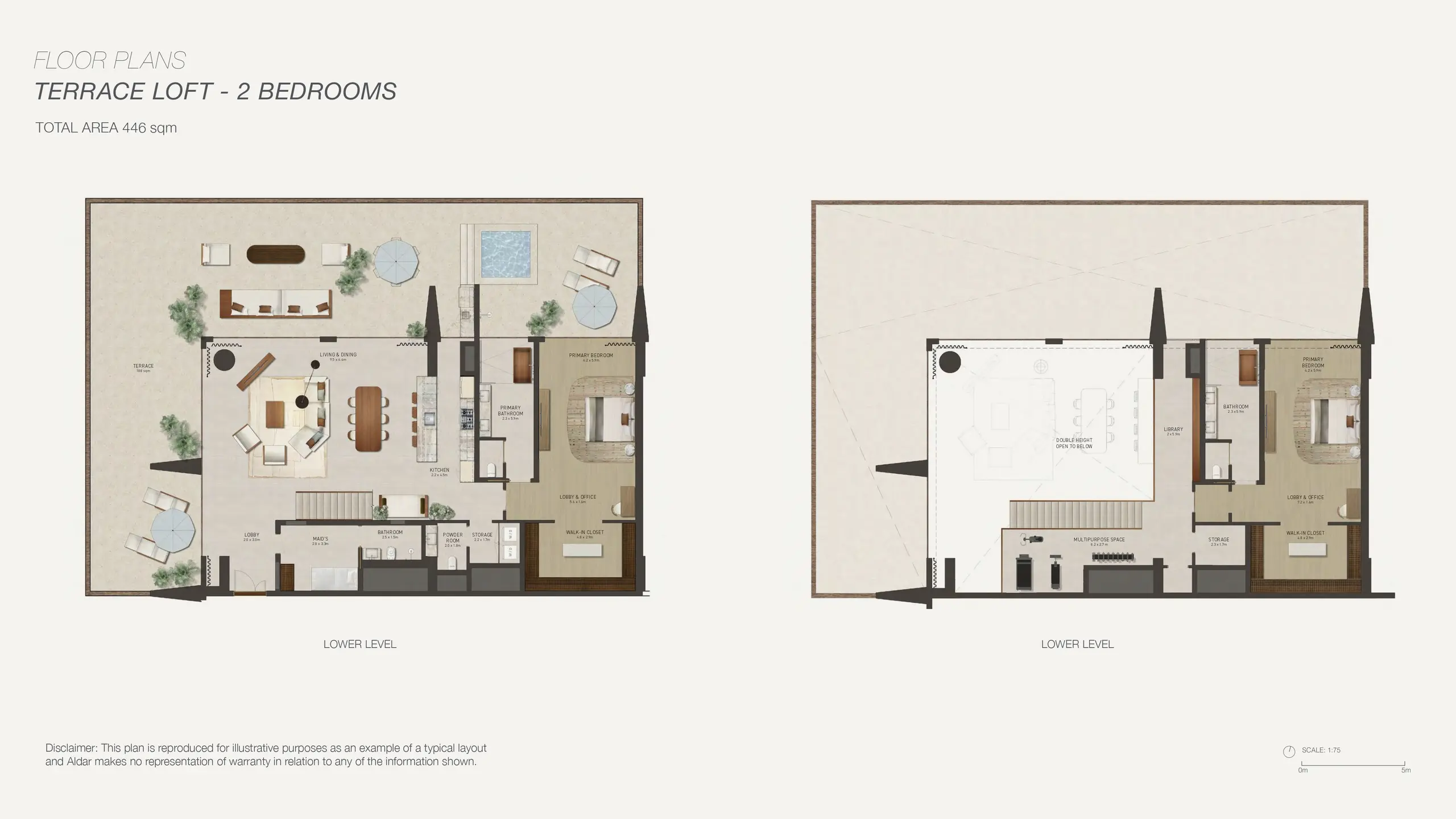 Terrace Loft floor plan