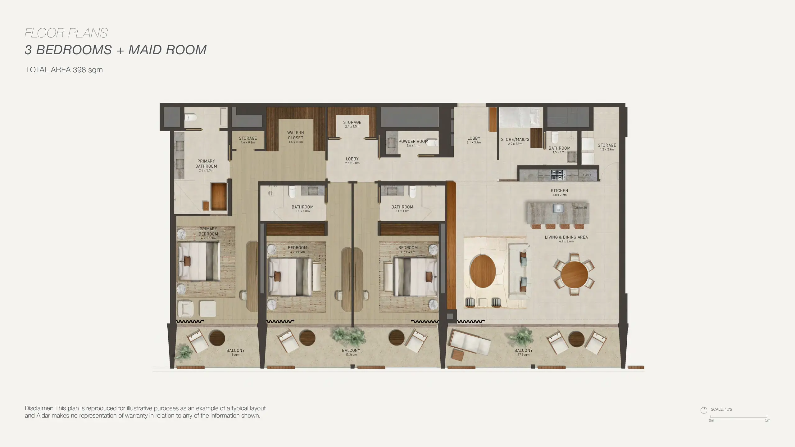 Apartment floor plan