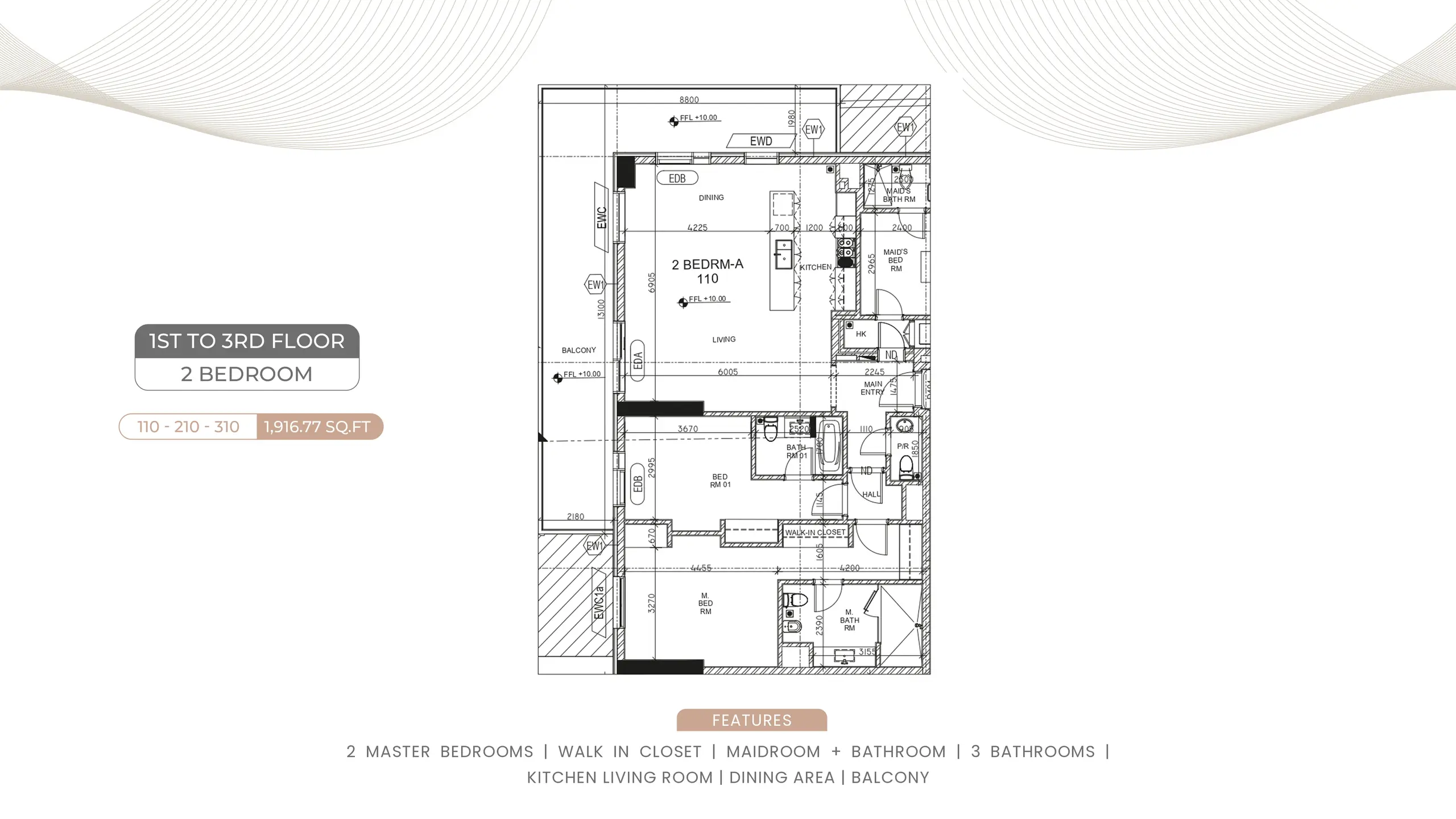 Type 3 floor plan