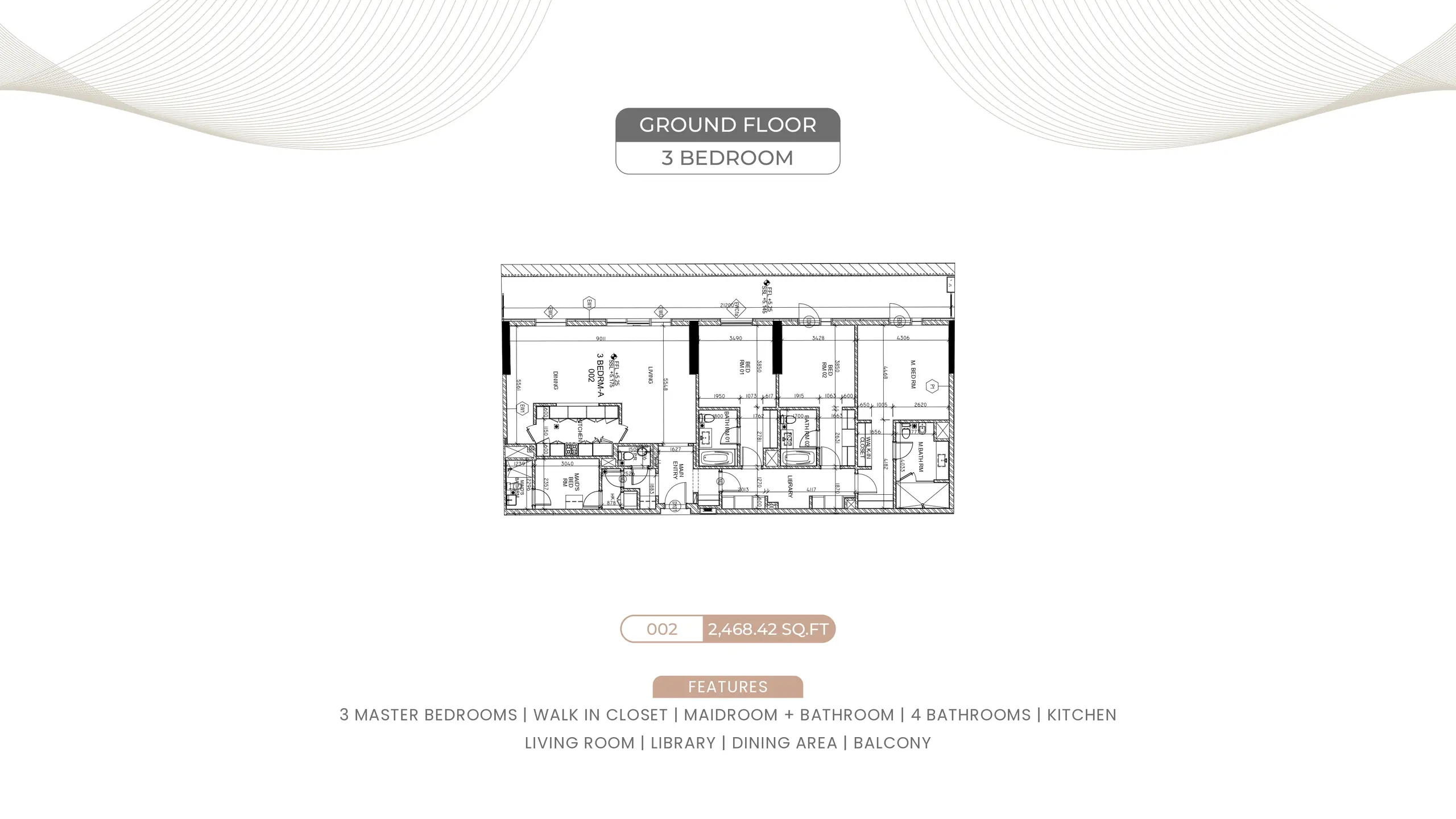 Type 1 floor plan