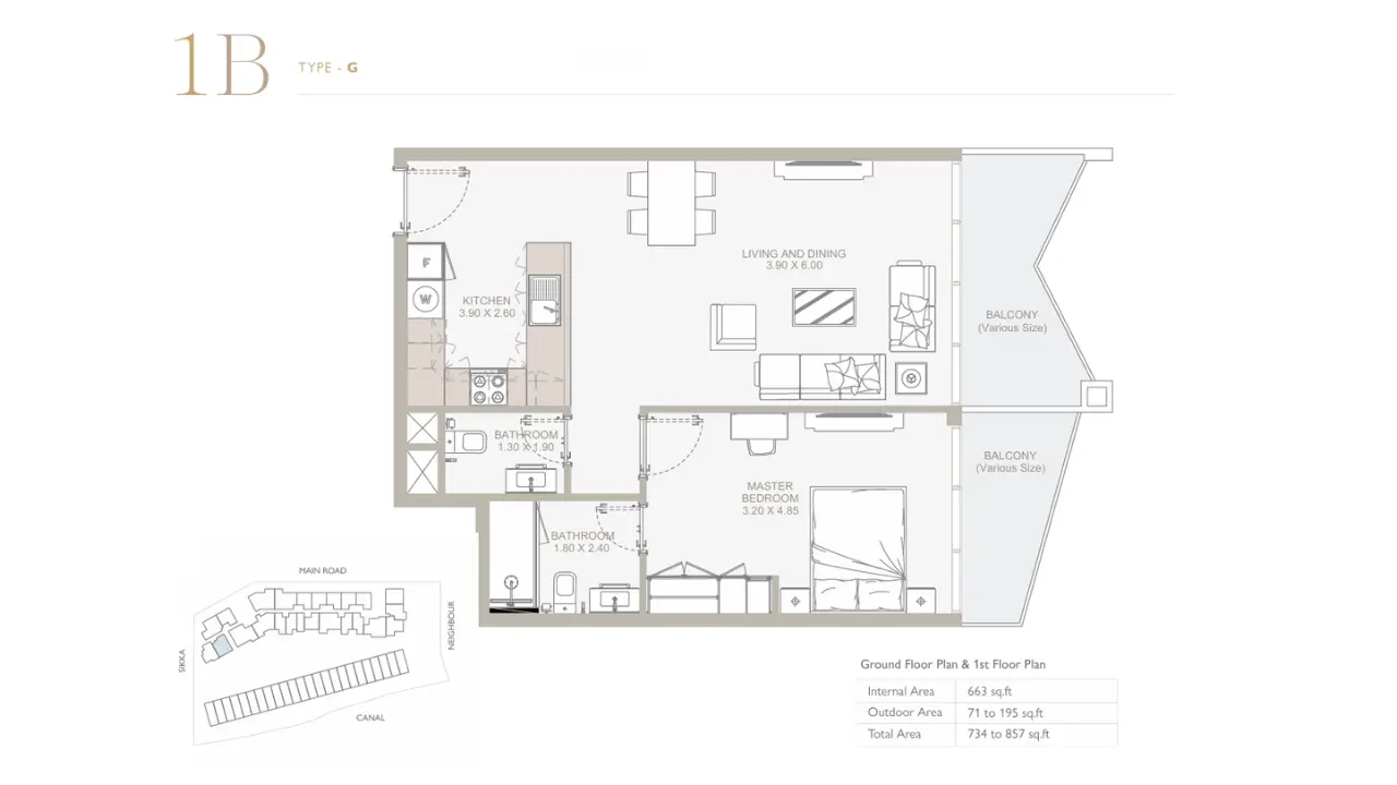Type G floor plan
