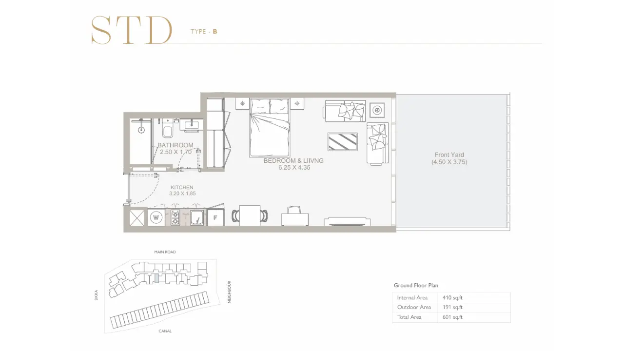 Type B floor plan