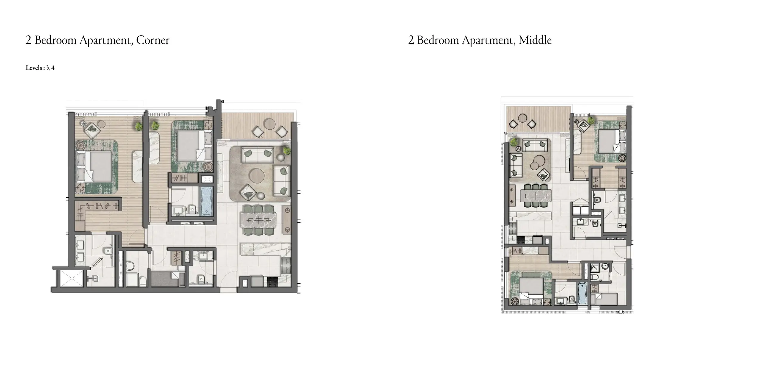 Middle Apartment floor plan