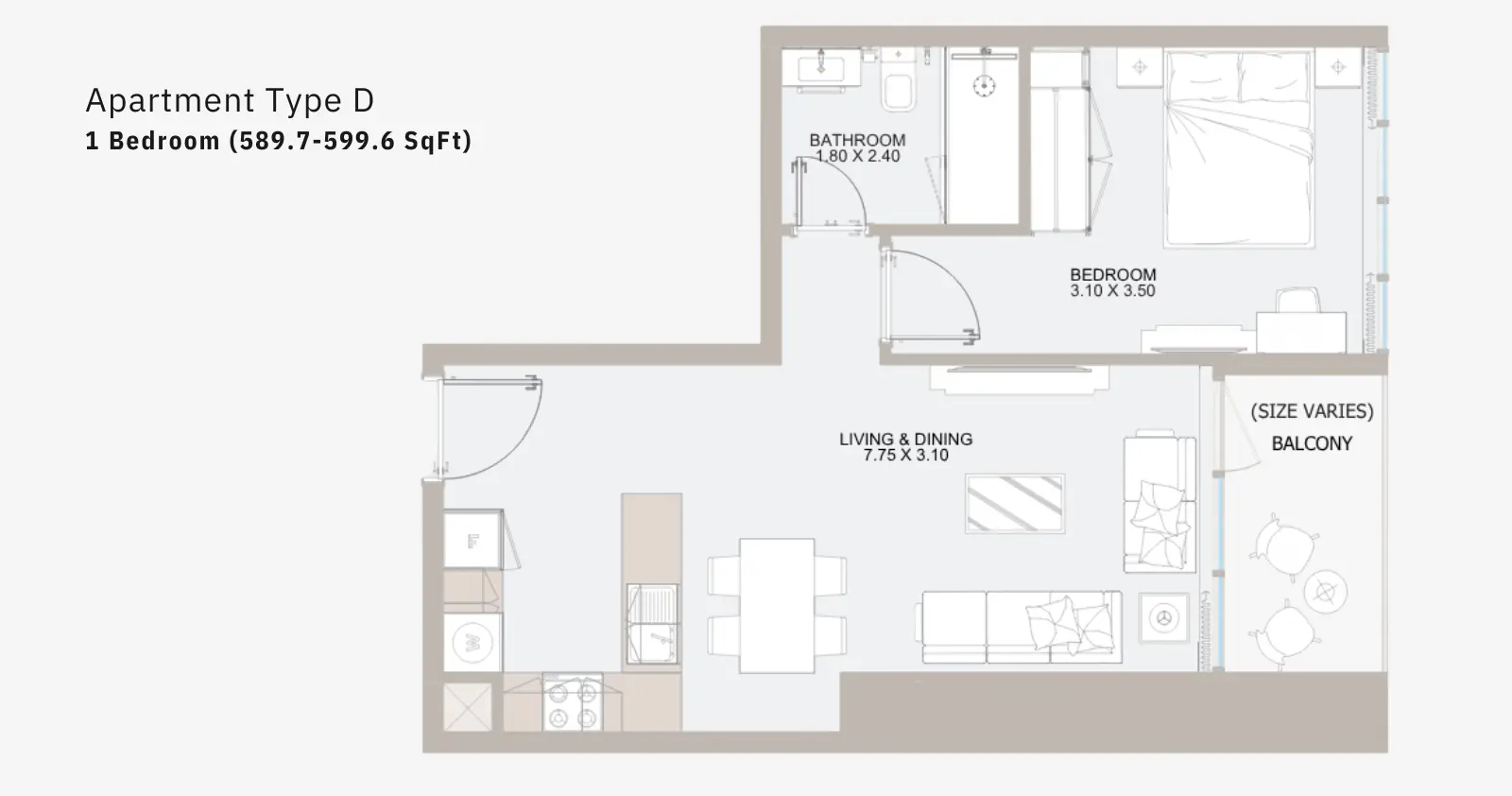 Type D floor plan