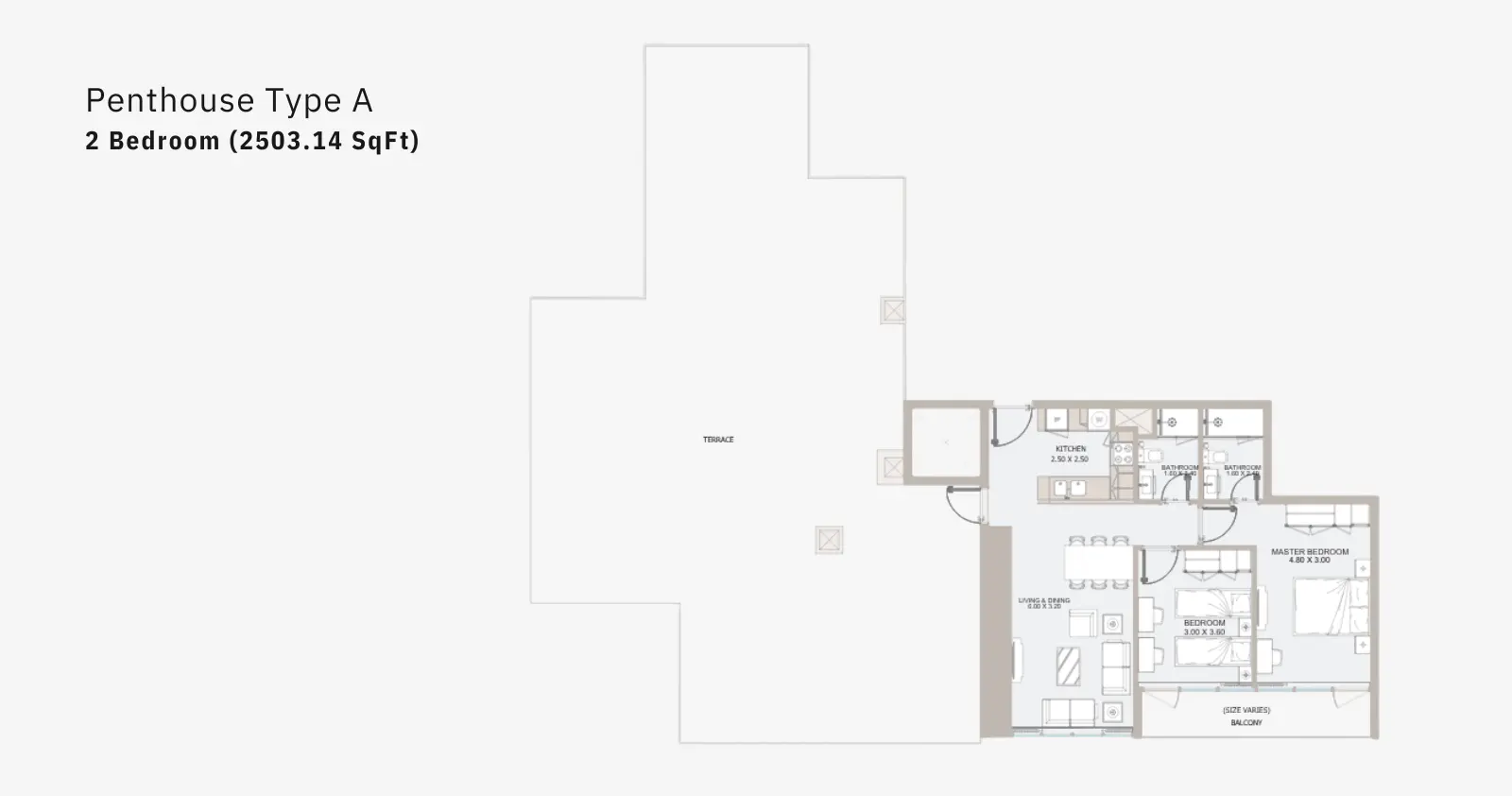 Type A floor plan
